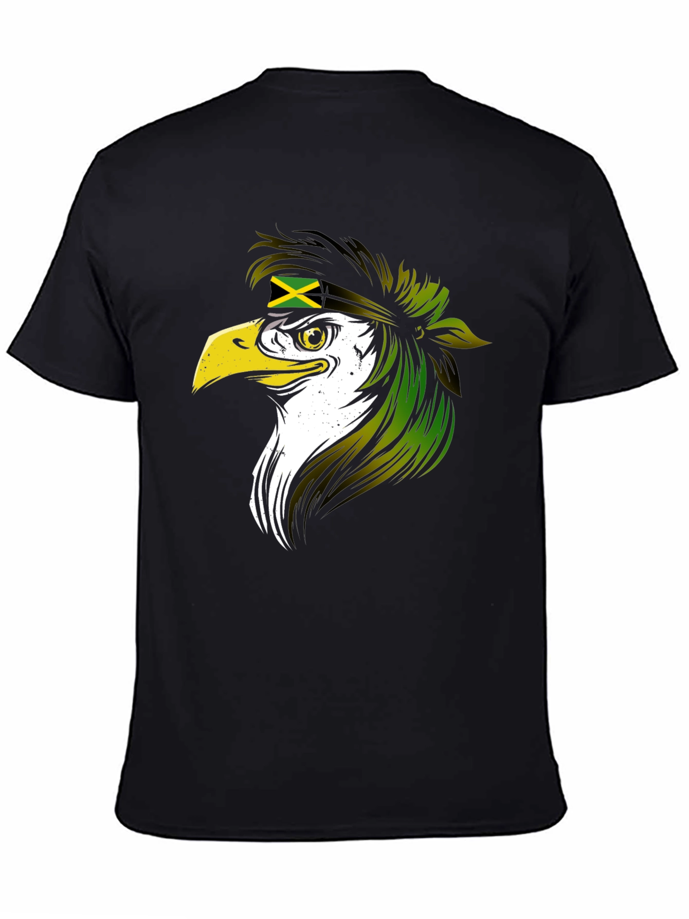Jamaican Eagle Black T-Shirt