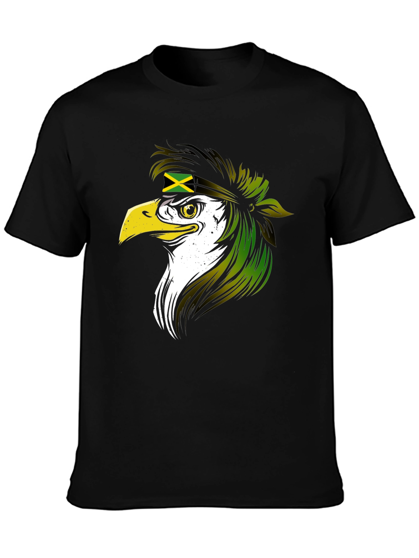 Jamaican Eagle Black T-Shirt