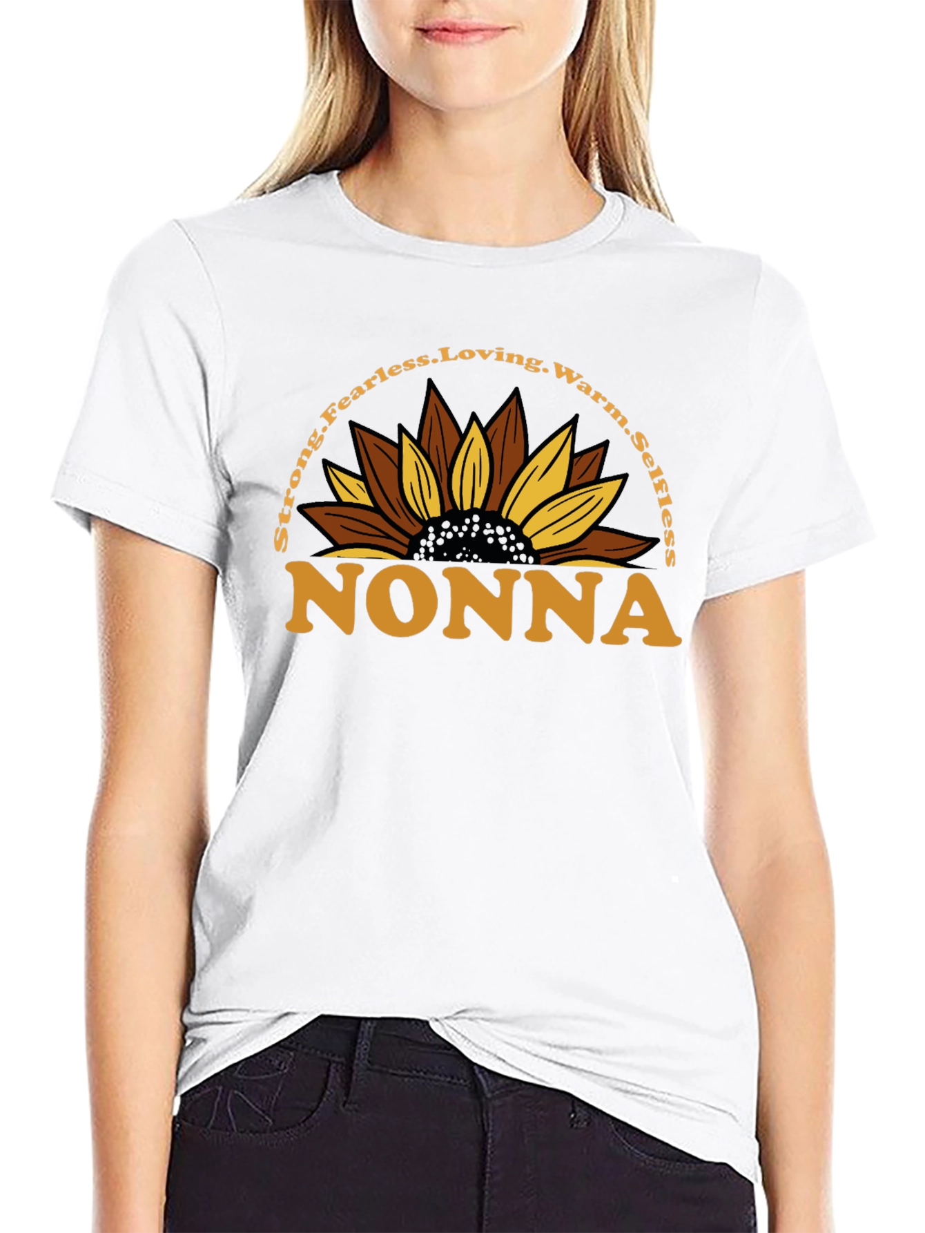Nonna Sunflower Graphic Tee