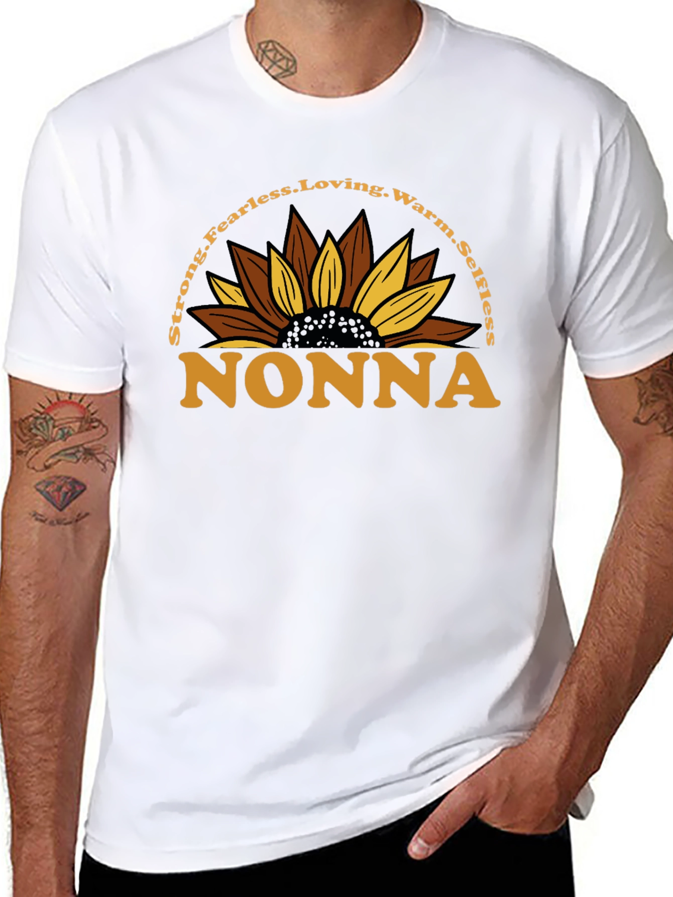 Nonna Sunflower Graphic Tee