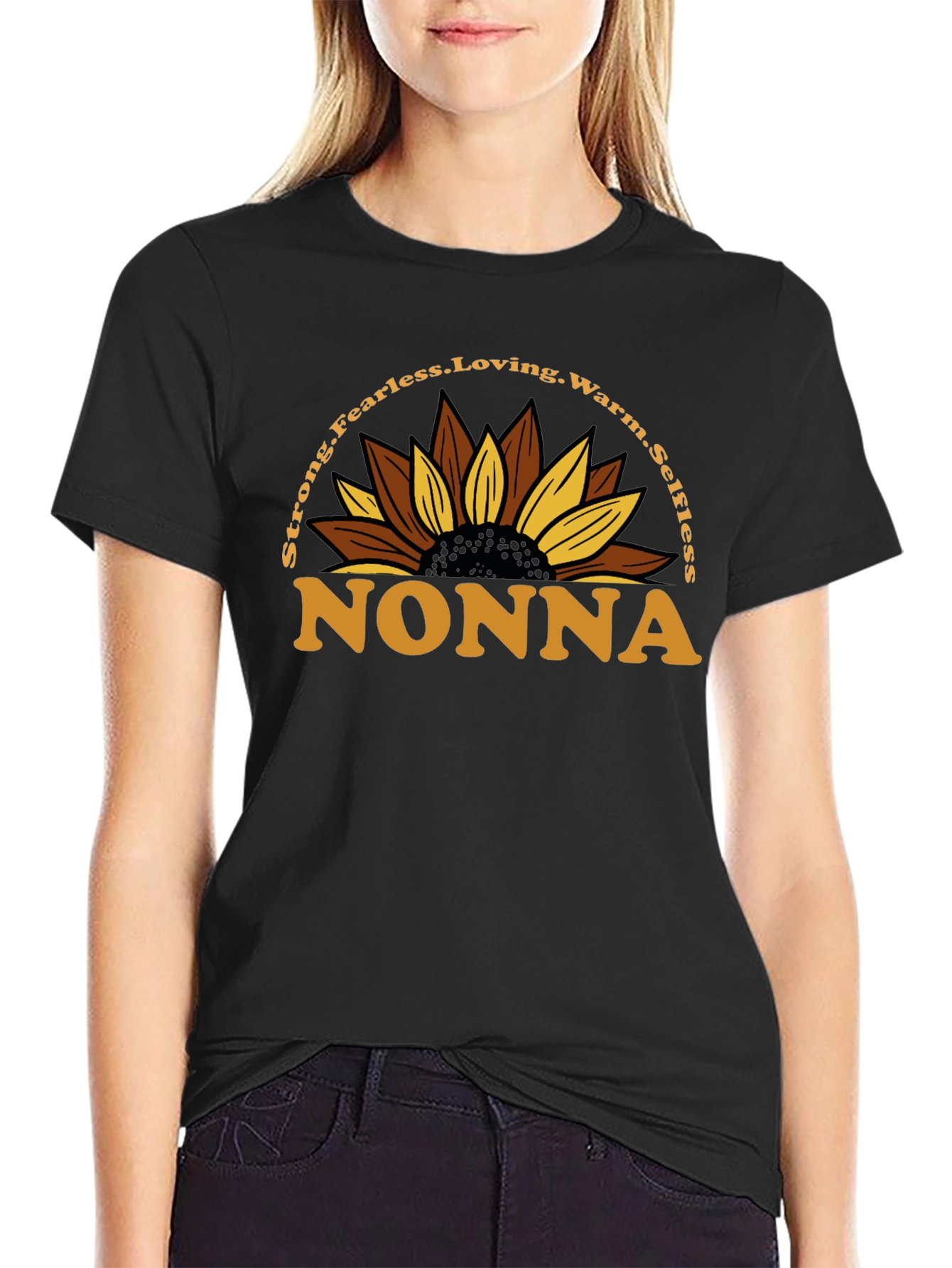 Nonna Sunflower Graphic Tee