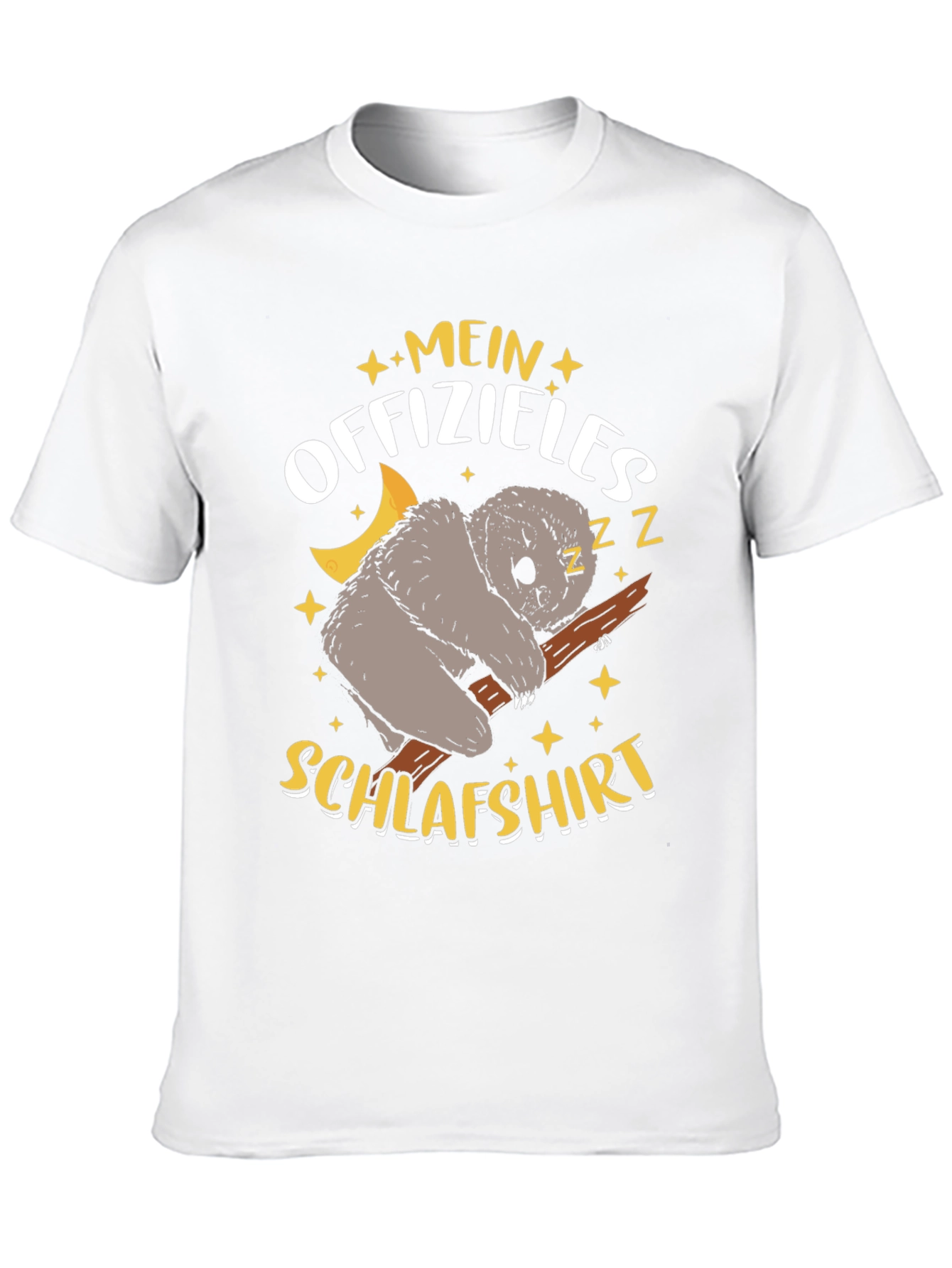 Funny Sleeping Koala Bear Mens T-Shirt