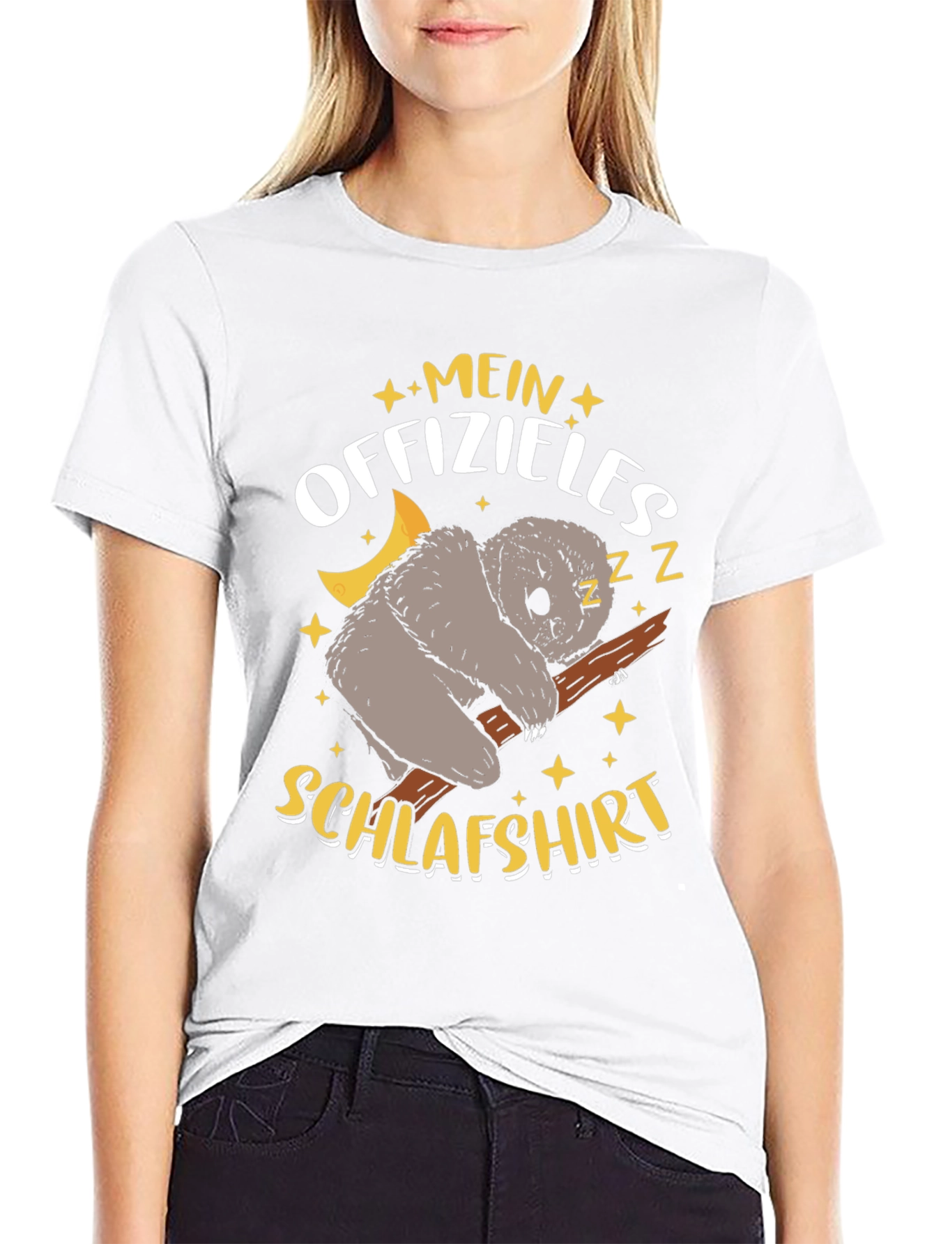 Funny Sleeping Koala Bear Mens T-Shirt