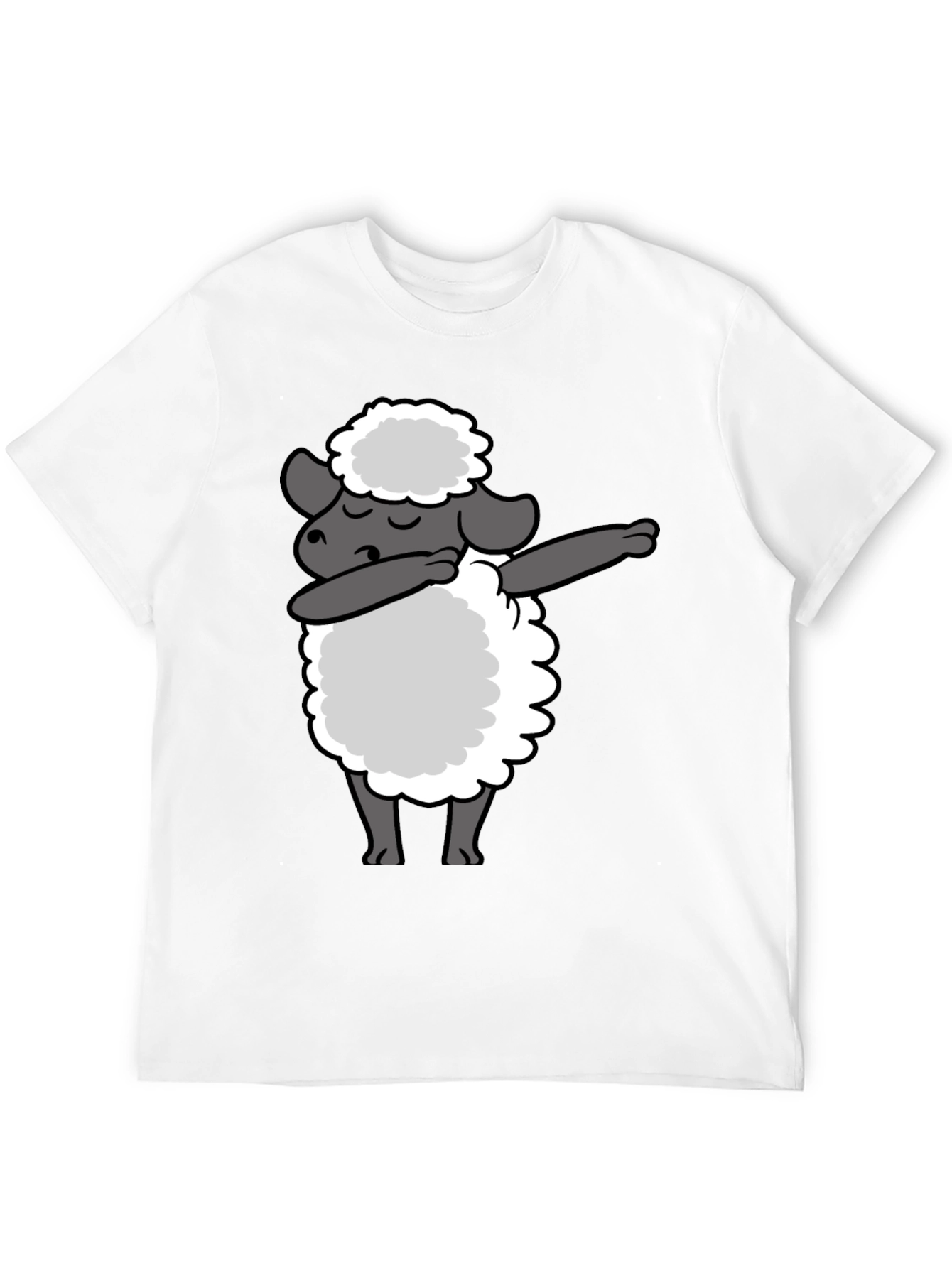 Dabbing Sheep T-Shirt - Unique Graphic Tee
