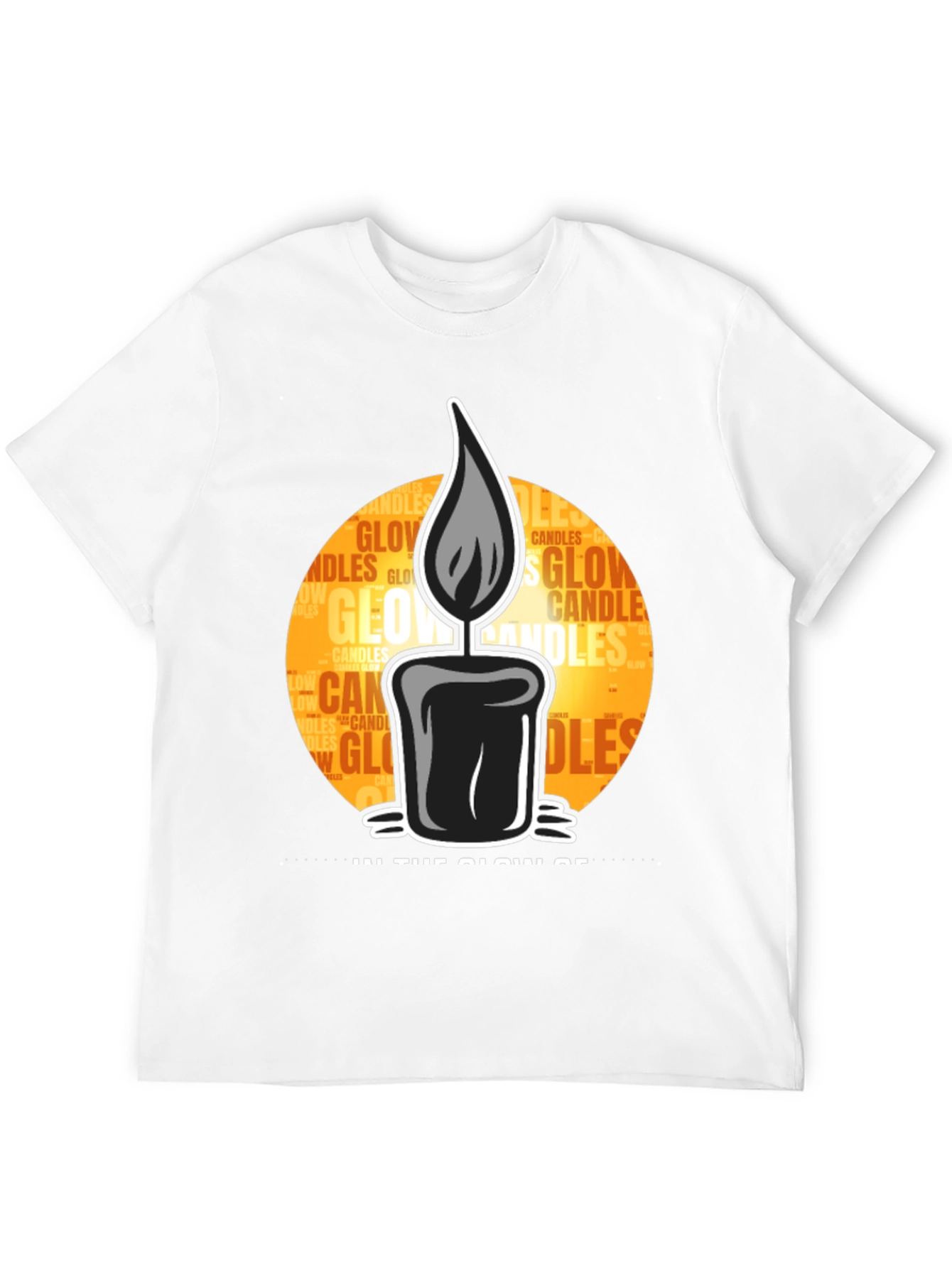 Candle Glow Graphic Tee - Unisex Comfort Fit