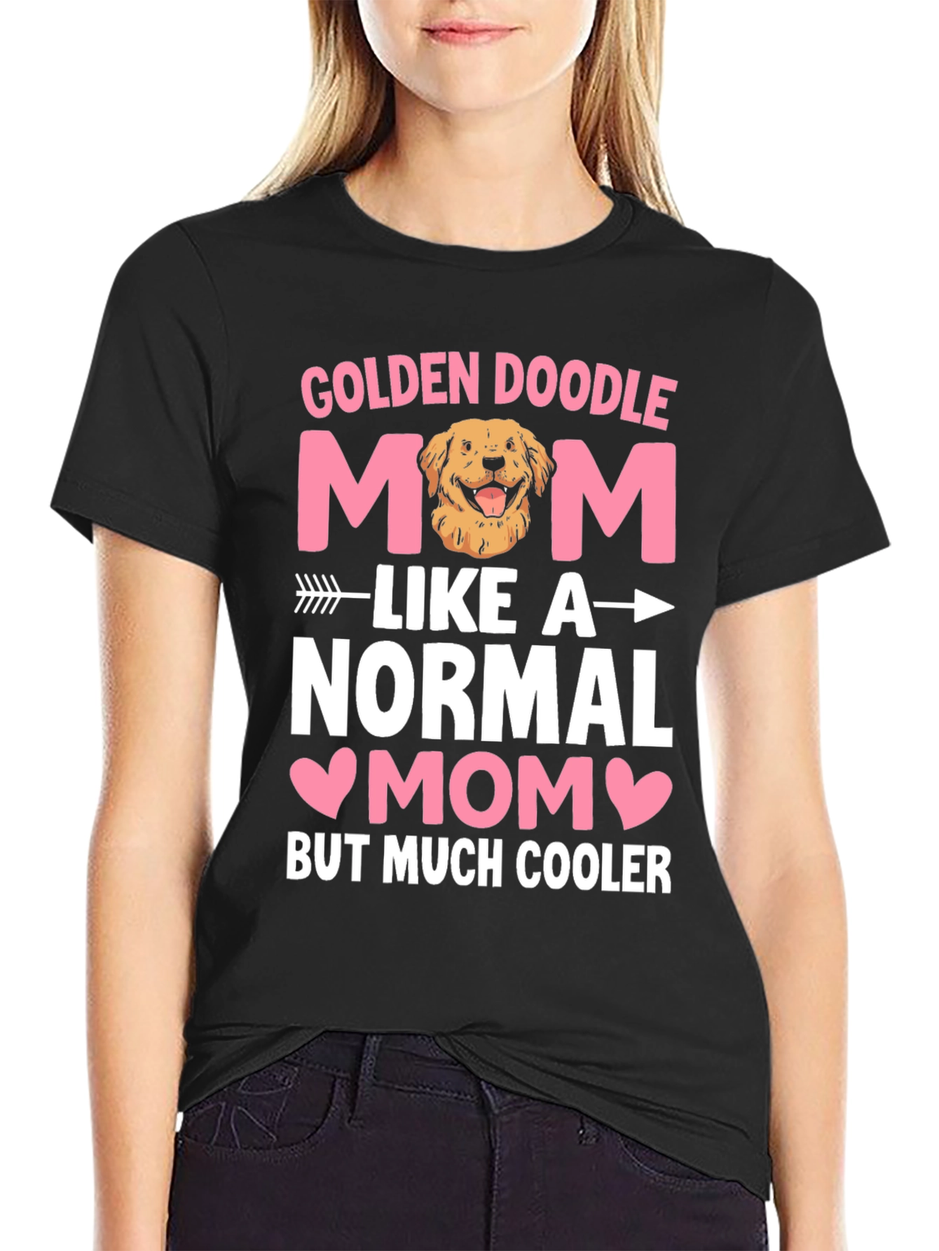 Golden Doodle Mom T-Shirt - Cooler Than Normal!