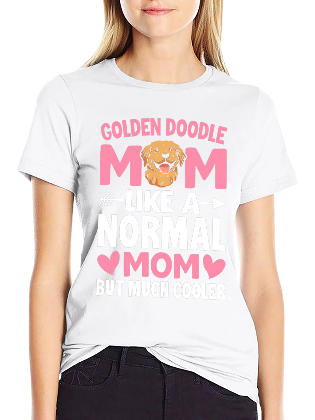 Golden Doodle Mom T-Shirt - Cooler Than Normal!