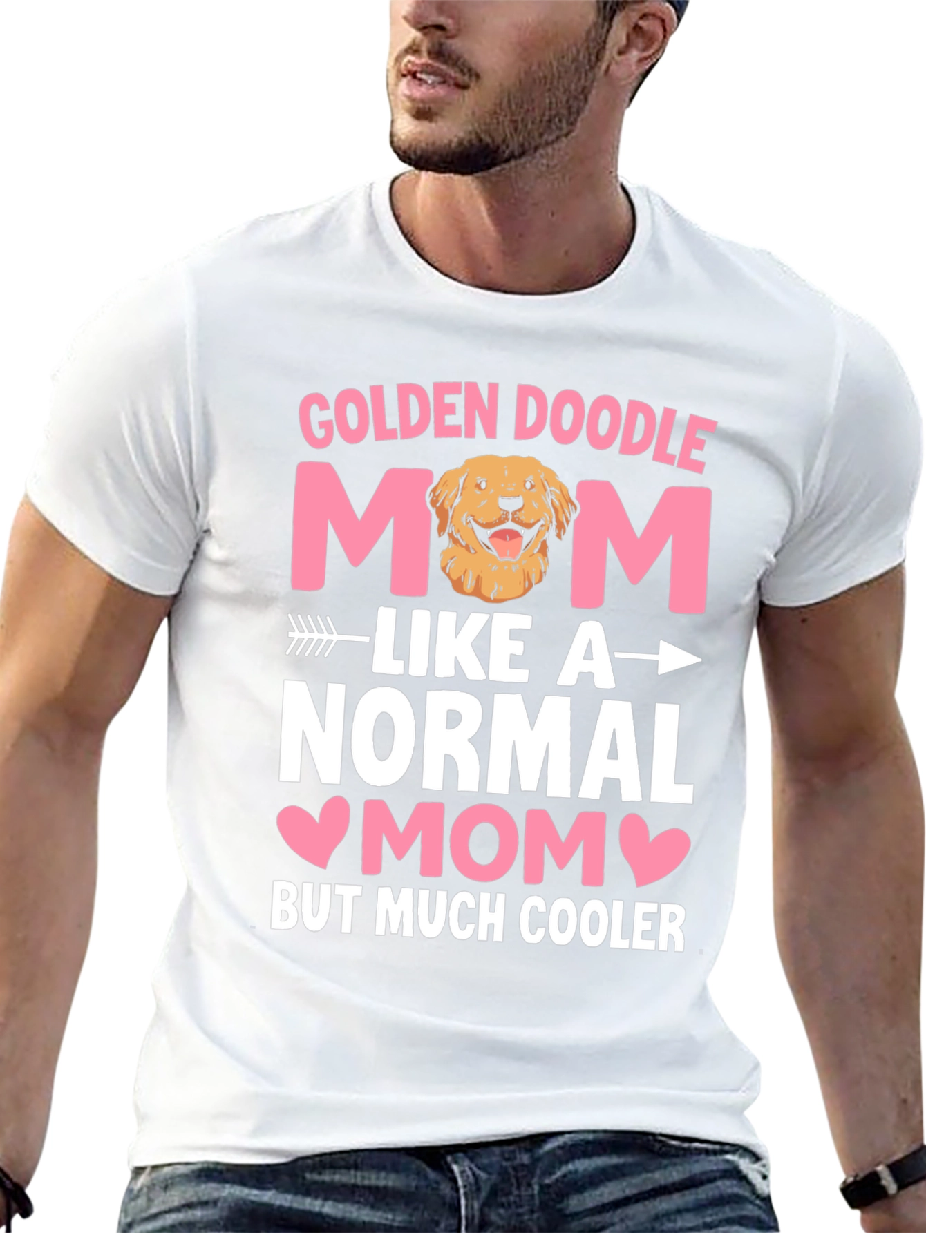 Golden Doodle Mom T-Shirt - Cooler Than Normal!