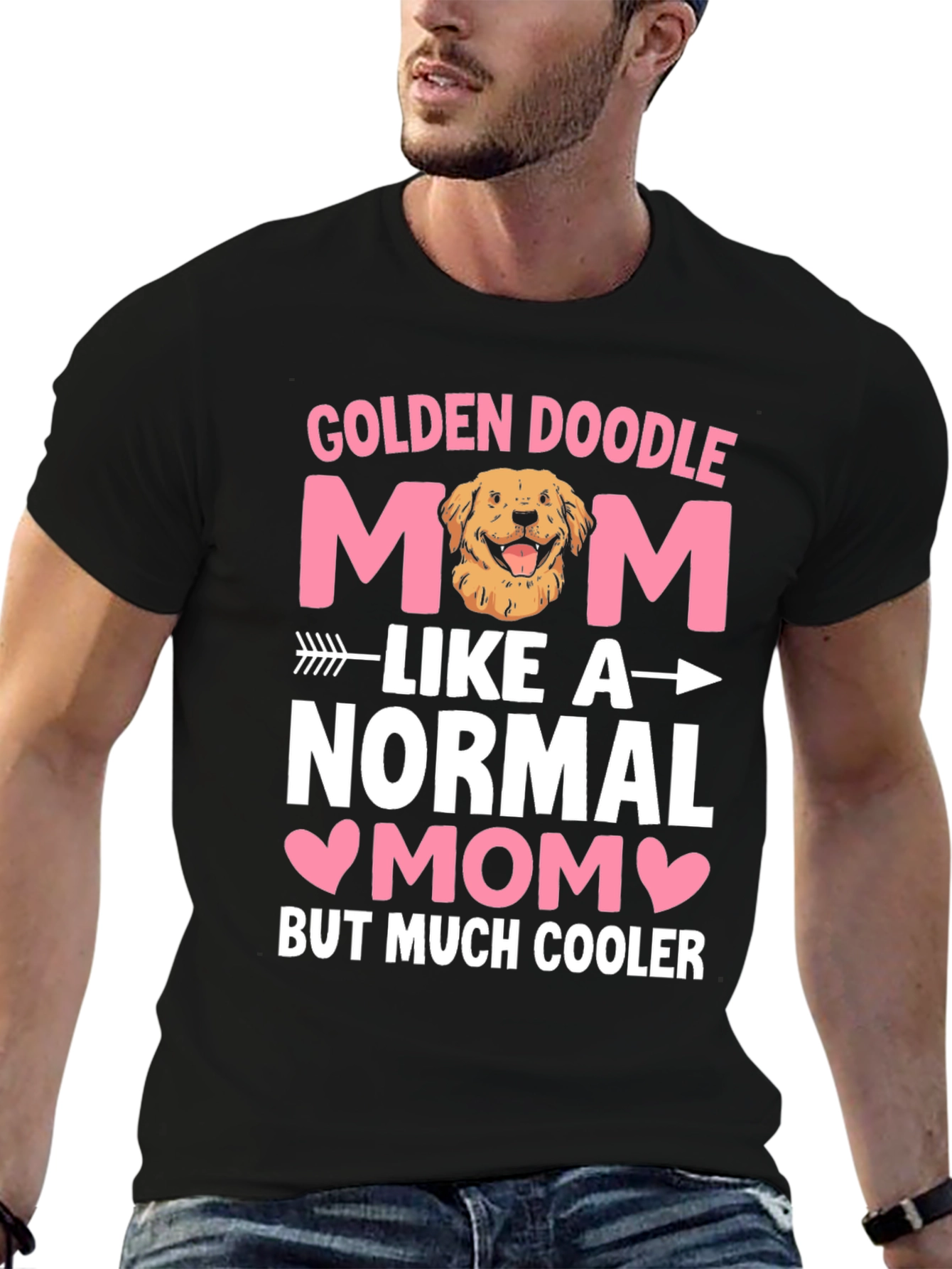 Golden Doodle Mom T-Shirt - Cooler Than Normal!