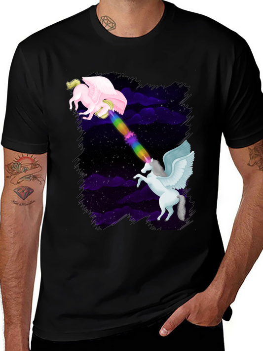Unicorn Rainbow Beam Graphic Tee