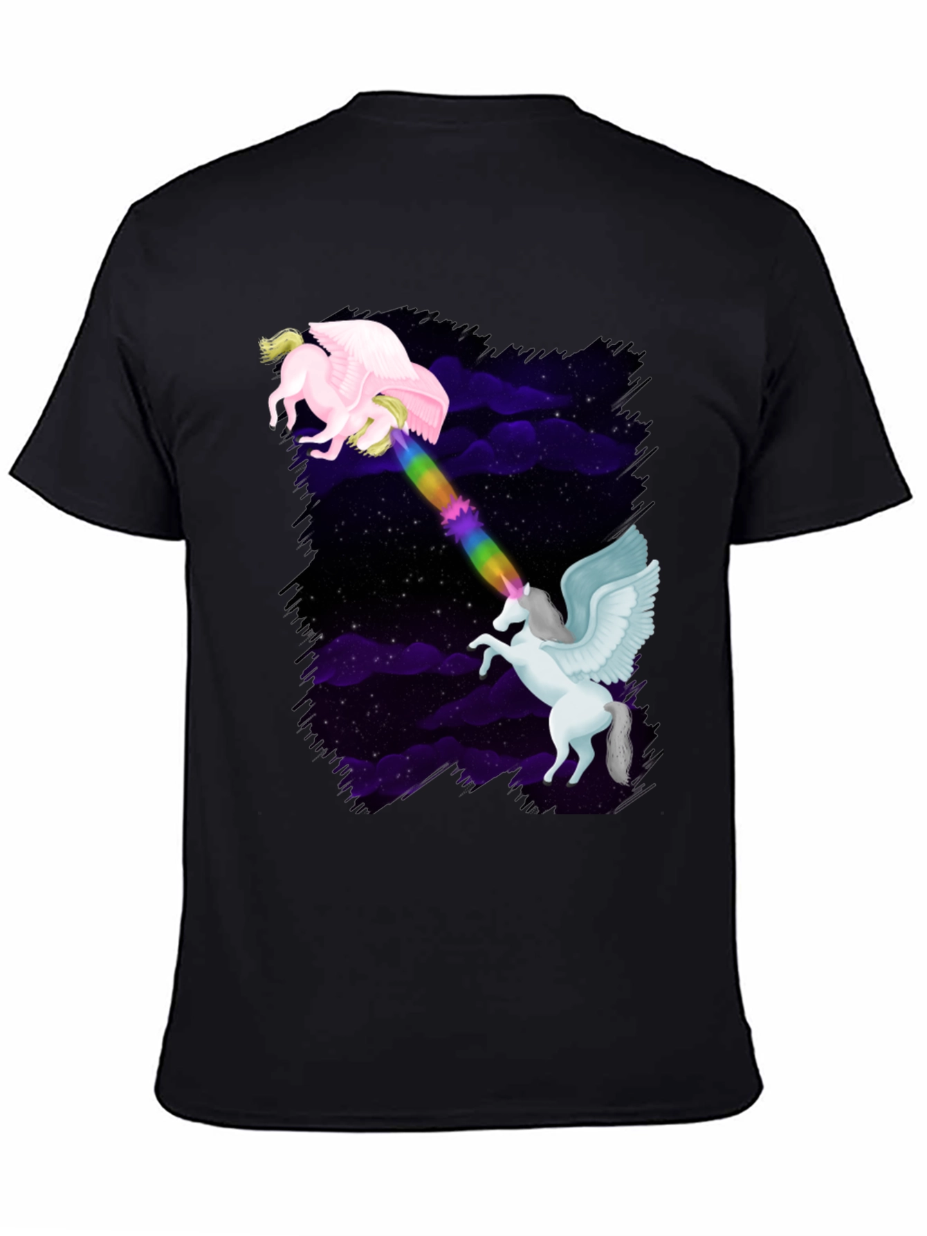 Unicorn Rainbow Beam Graphic Tee