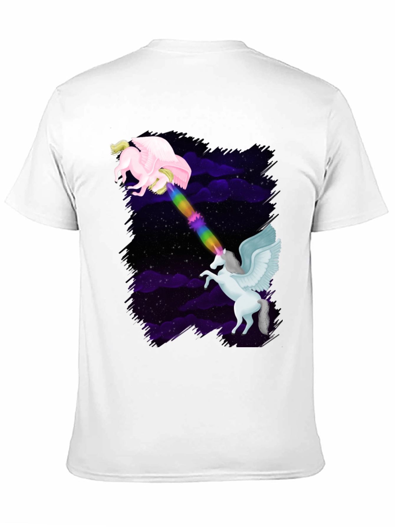 Unicorn Rainbow Beam Graphic Tee