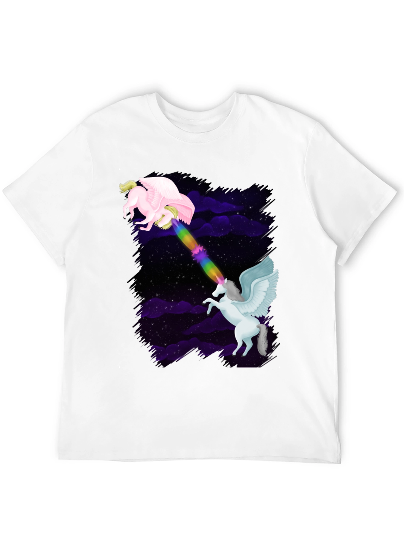 Unicorn Rainbow Beam Graphic Tee