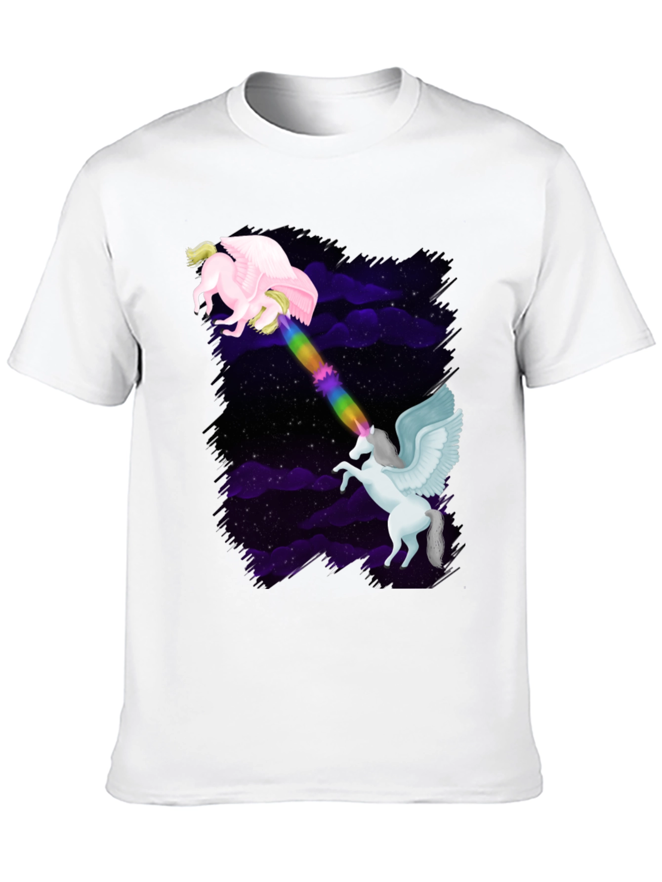 Unicorn Rainbow Beam Graphic Tee