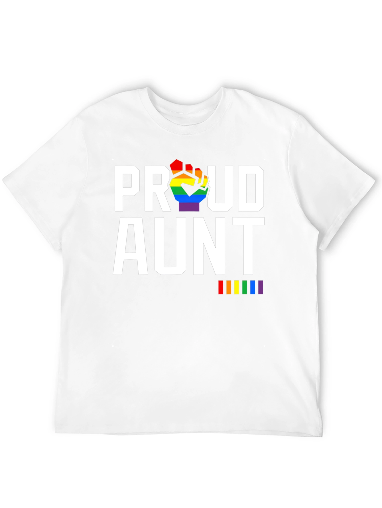 Proud Aunt LGBTQ+ Pride T-Shirt