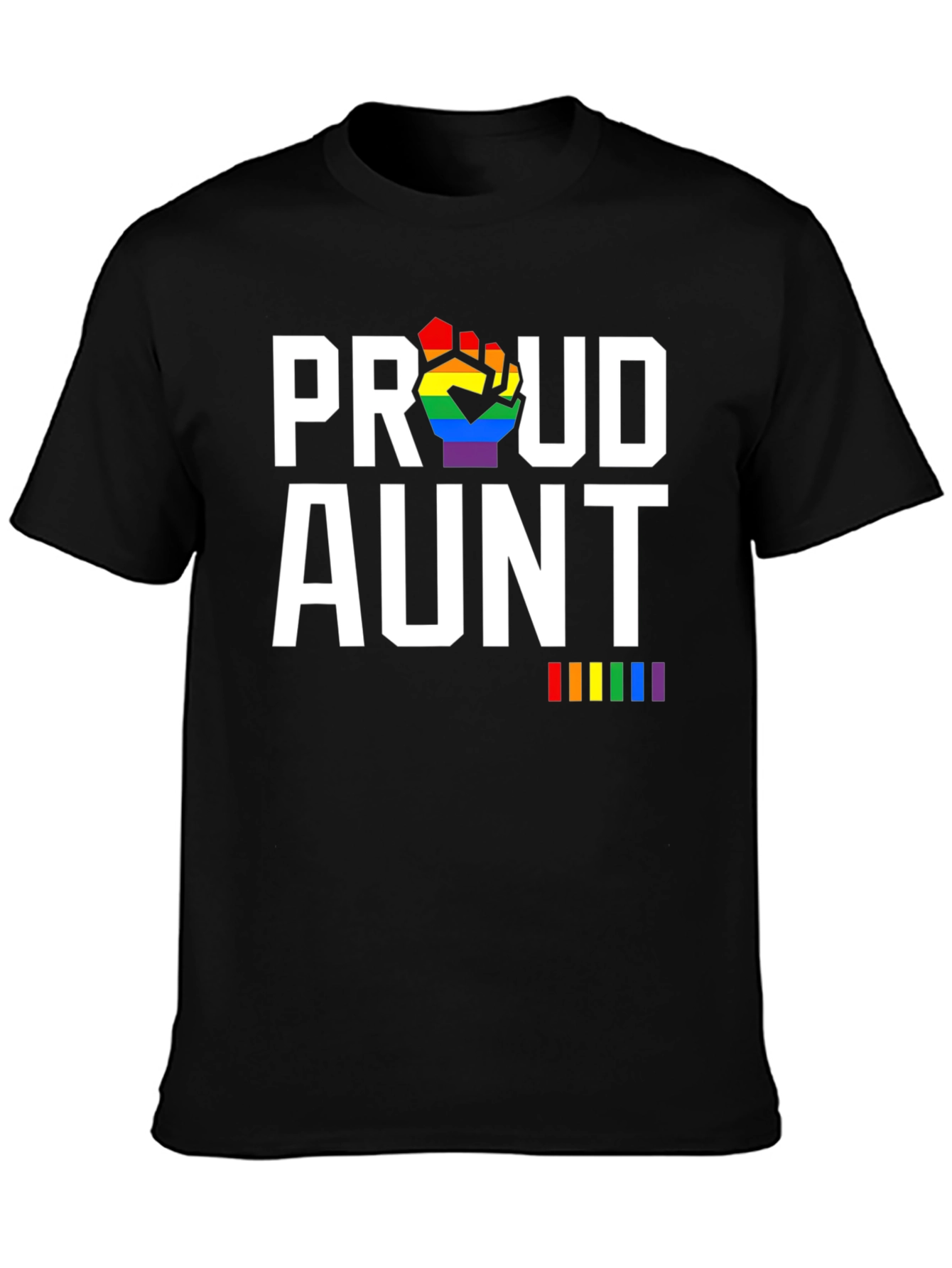 Proud Aunt LGBTQ+ Pride T-Shirt