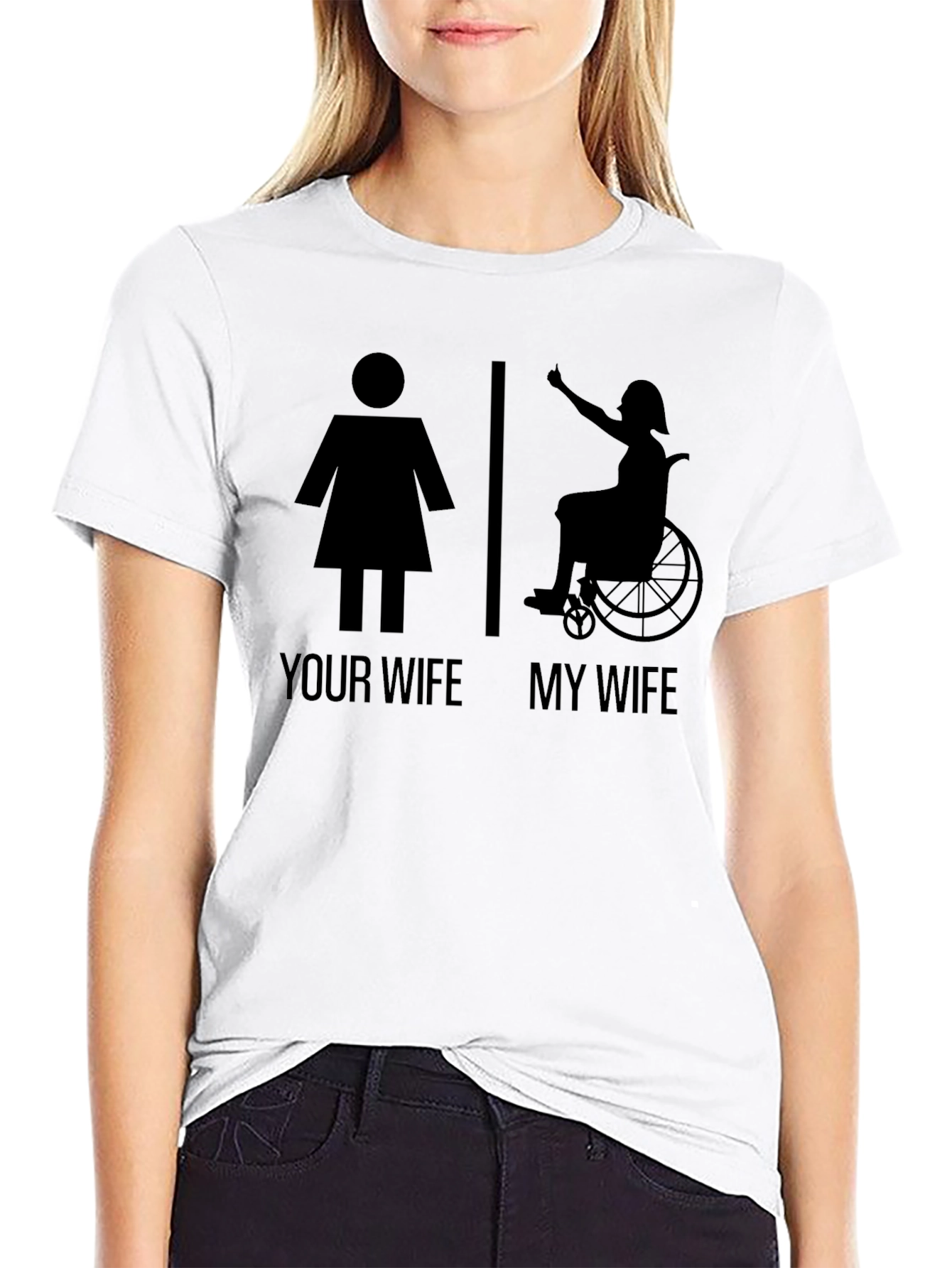 Humorous My Wife T-Shirt - Empowering Design