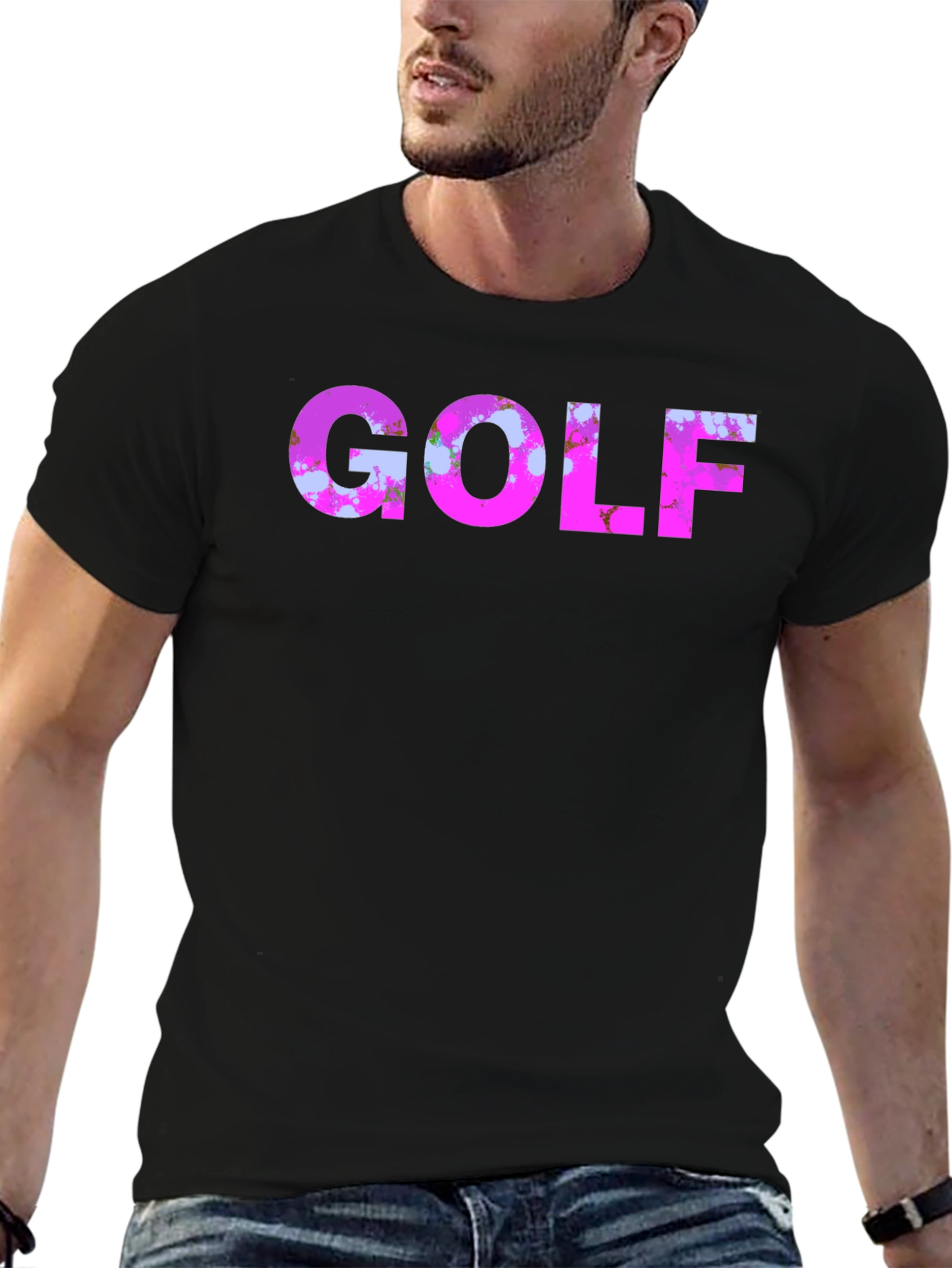 Golf Graphic Tee - Trendy Casual Style