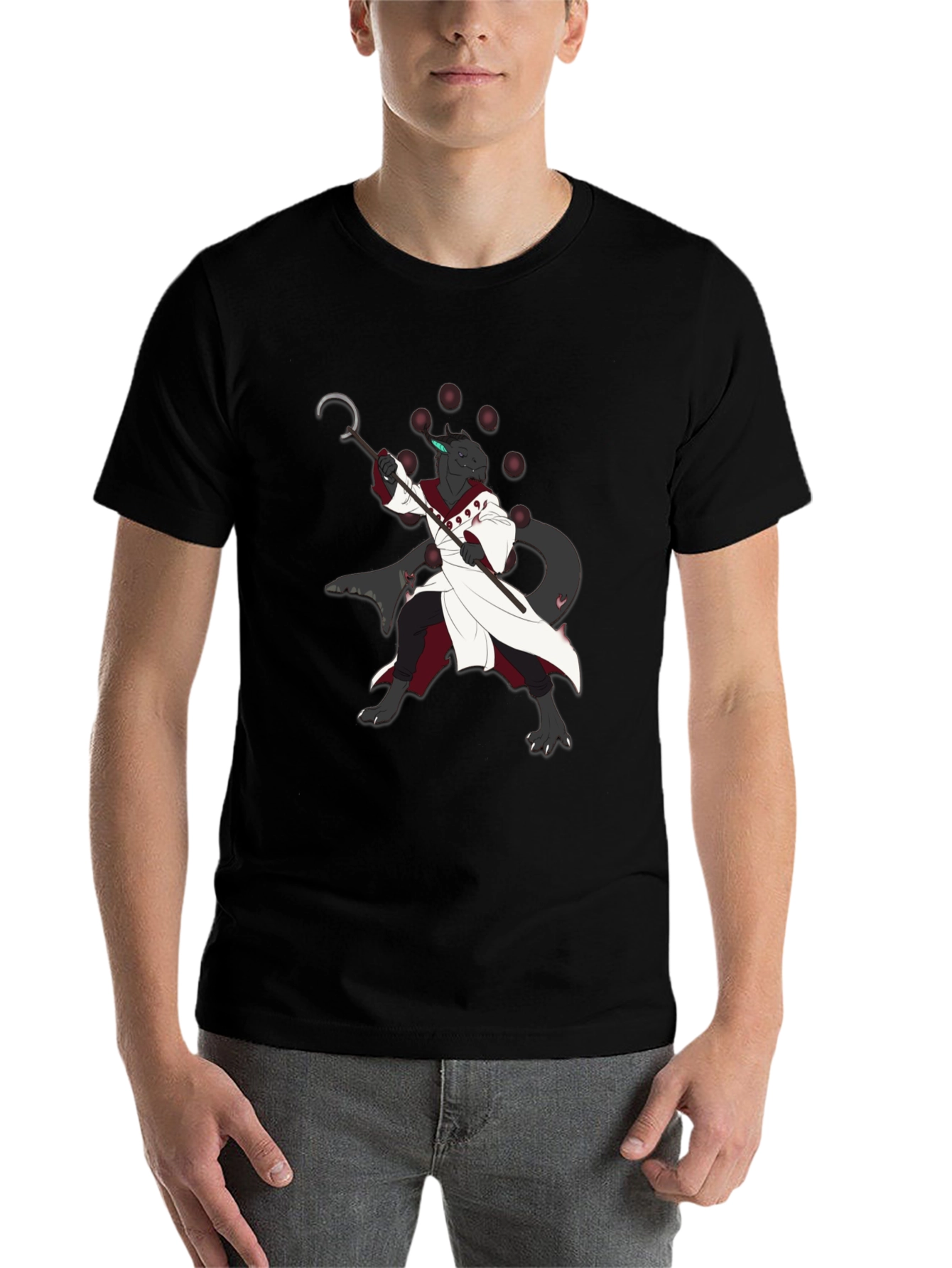 Anime-Inspired Graphic T-Shirt