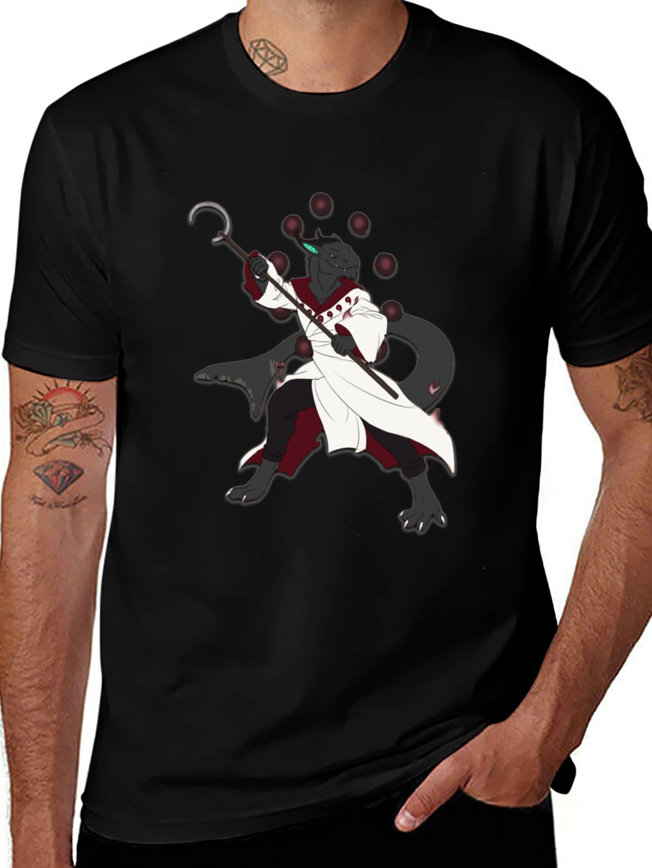Anime-Inspired Graphic T-Shirt