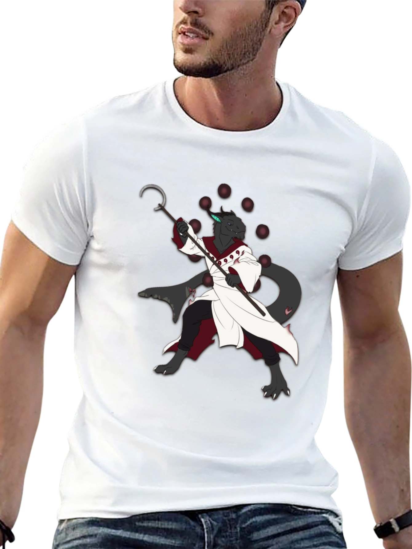 Anime-Inspired Graphic T-Shirt