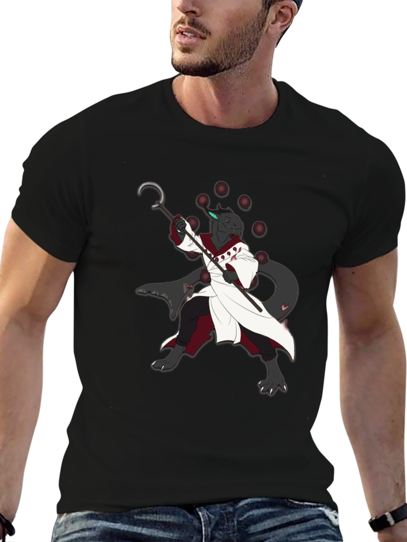 Anime-Inspired Graphic T-Shirt