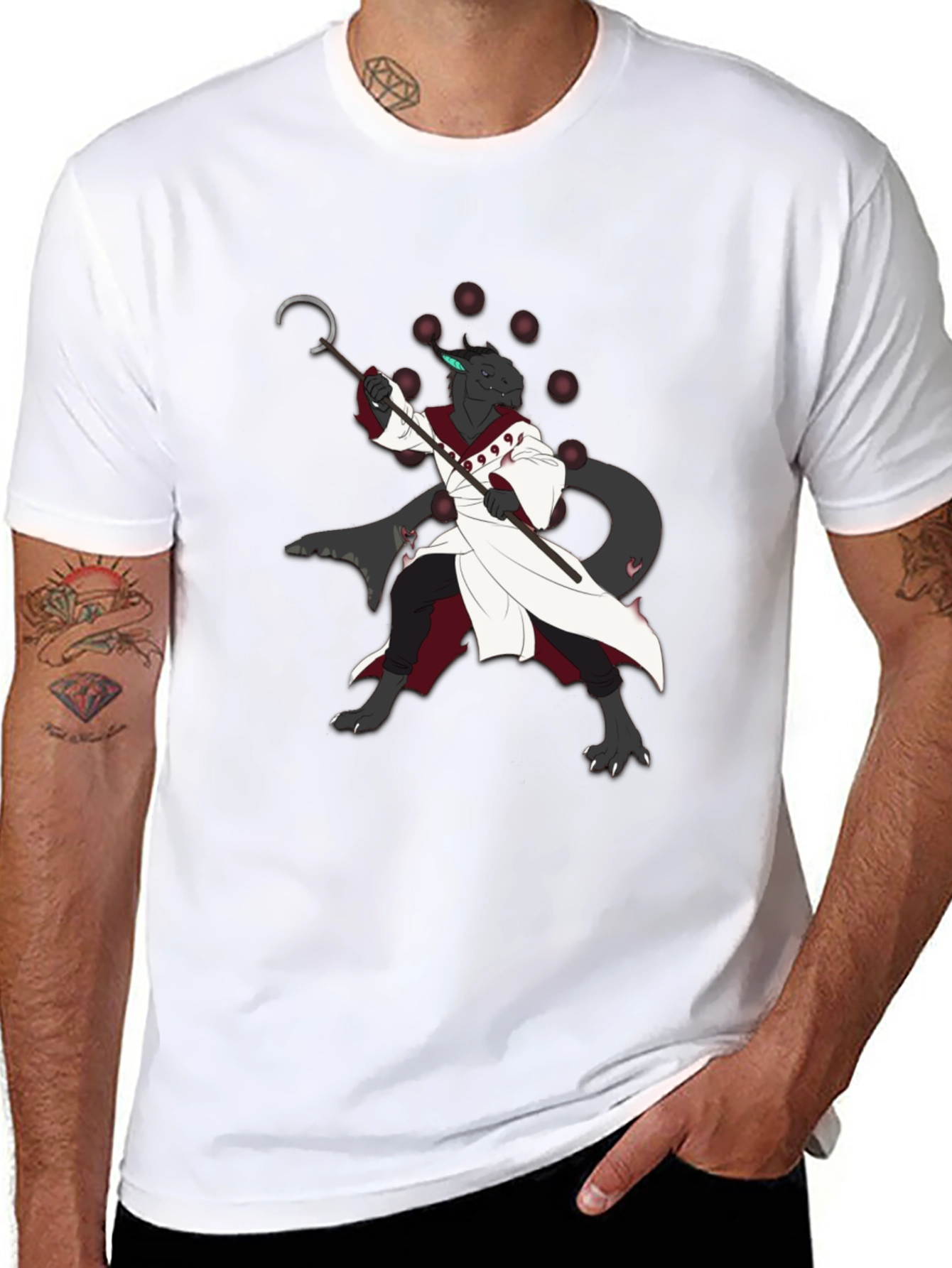 Anime-Inspired Graphic T-Shirt