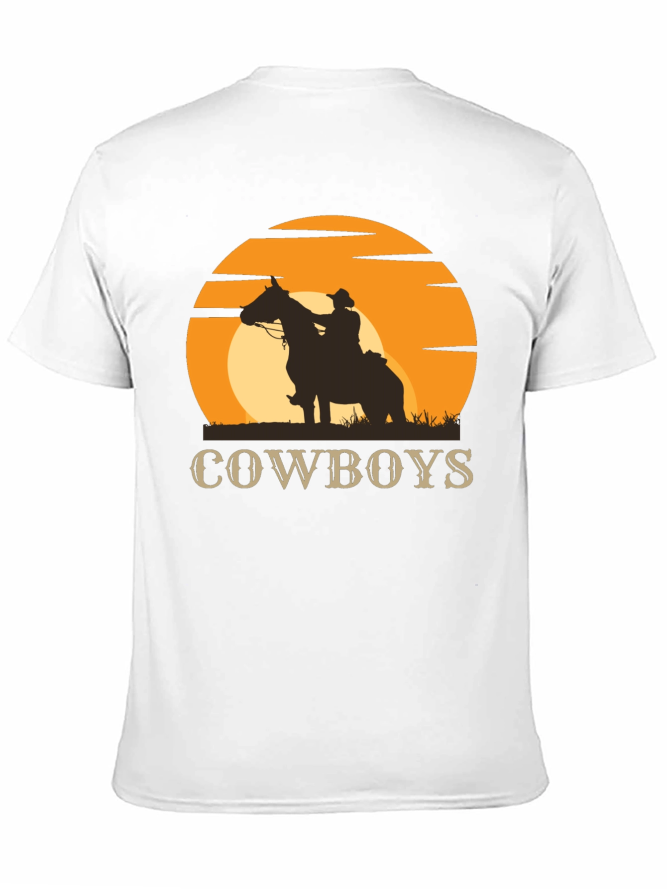 Cowboys Sunset Graphic Tee