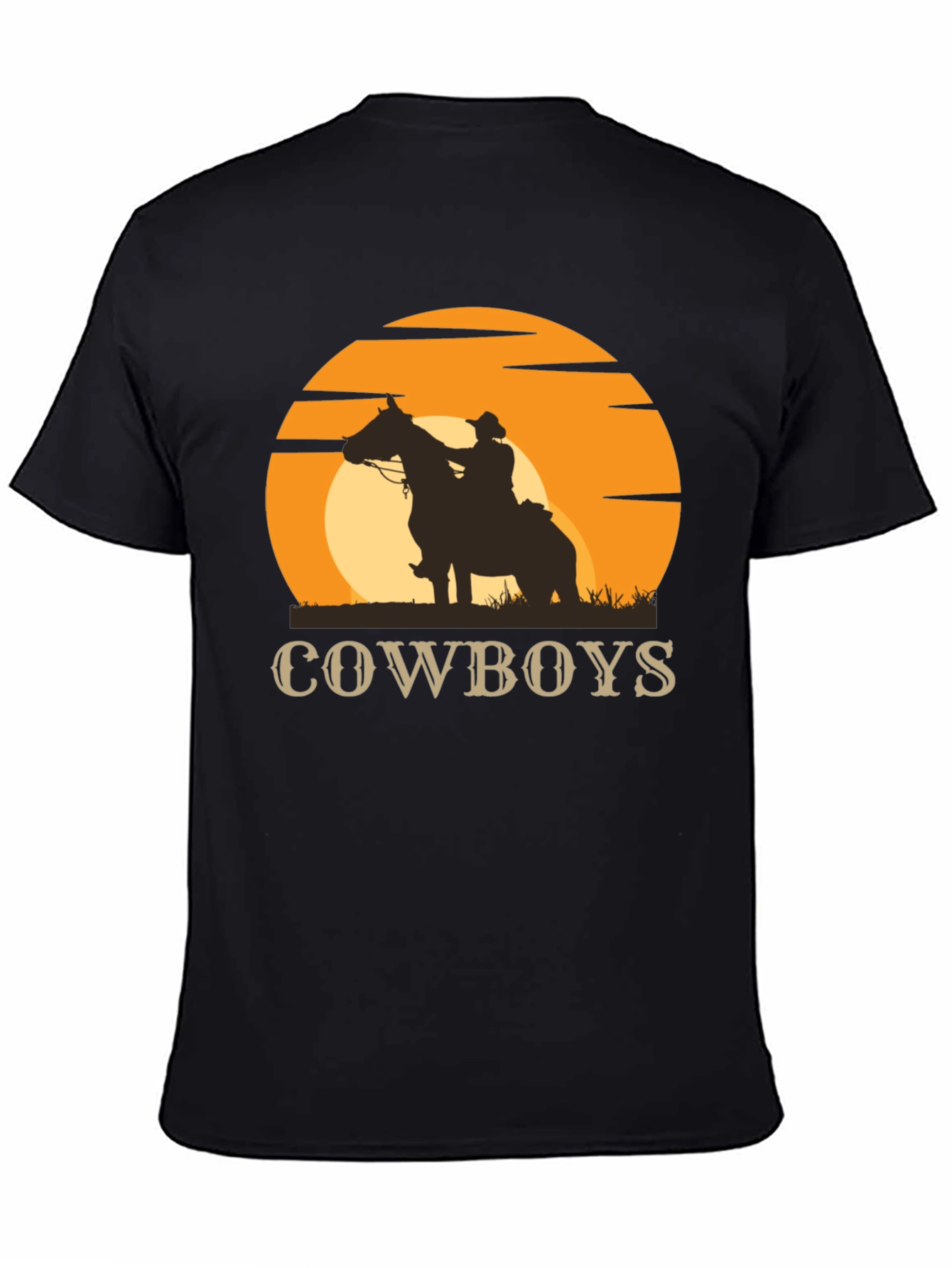 Cowboys Sunset Graphic Tee