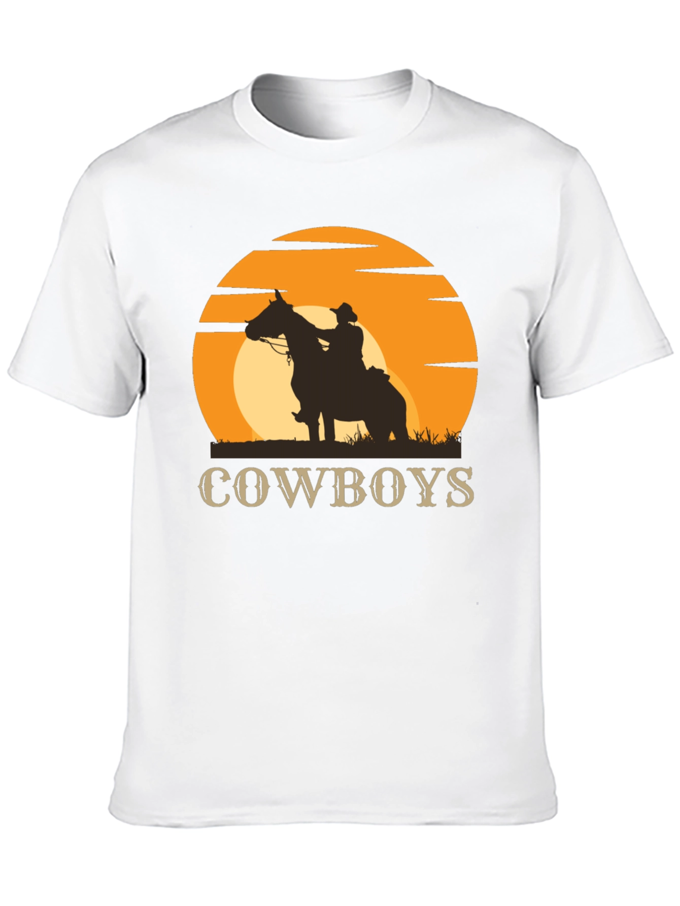 Cowboys Sunset Graphic Tee