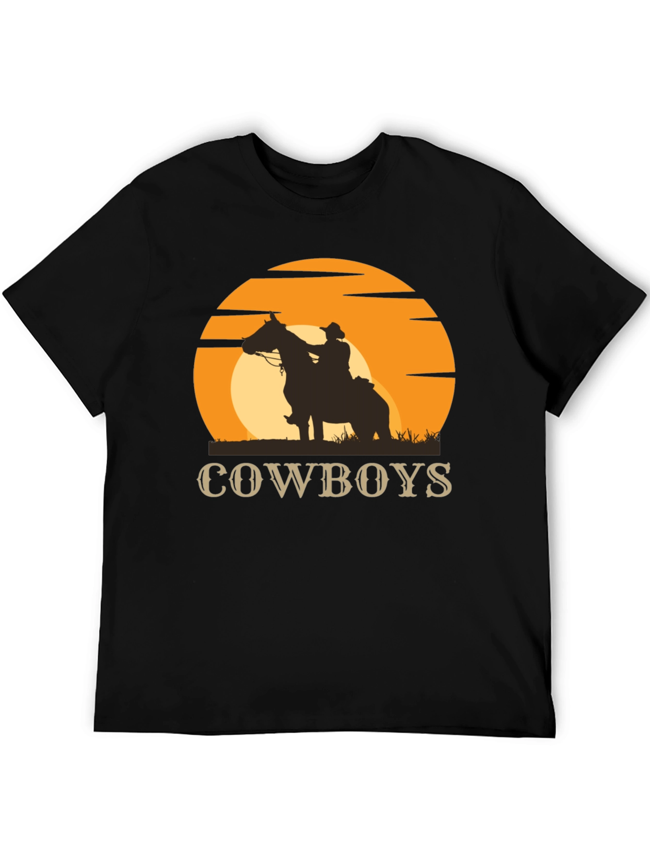 Cowboys Sunset Graphic Tee