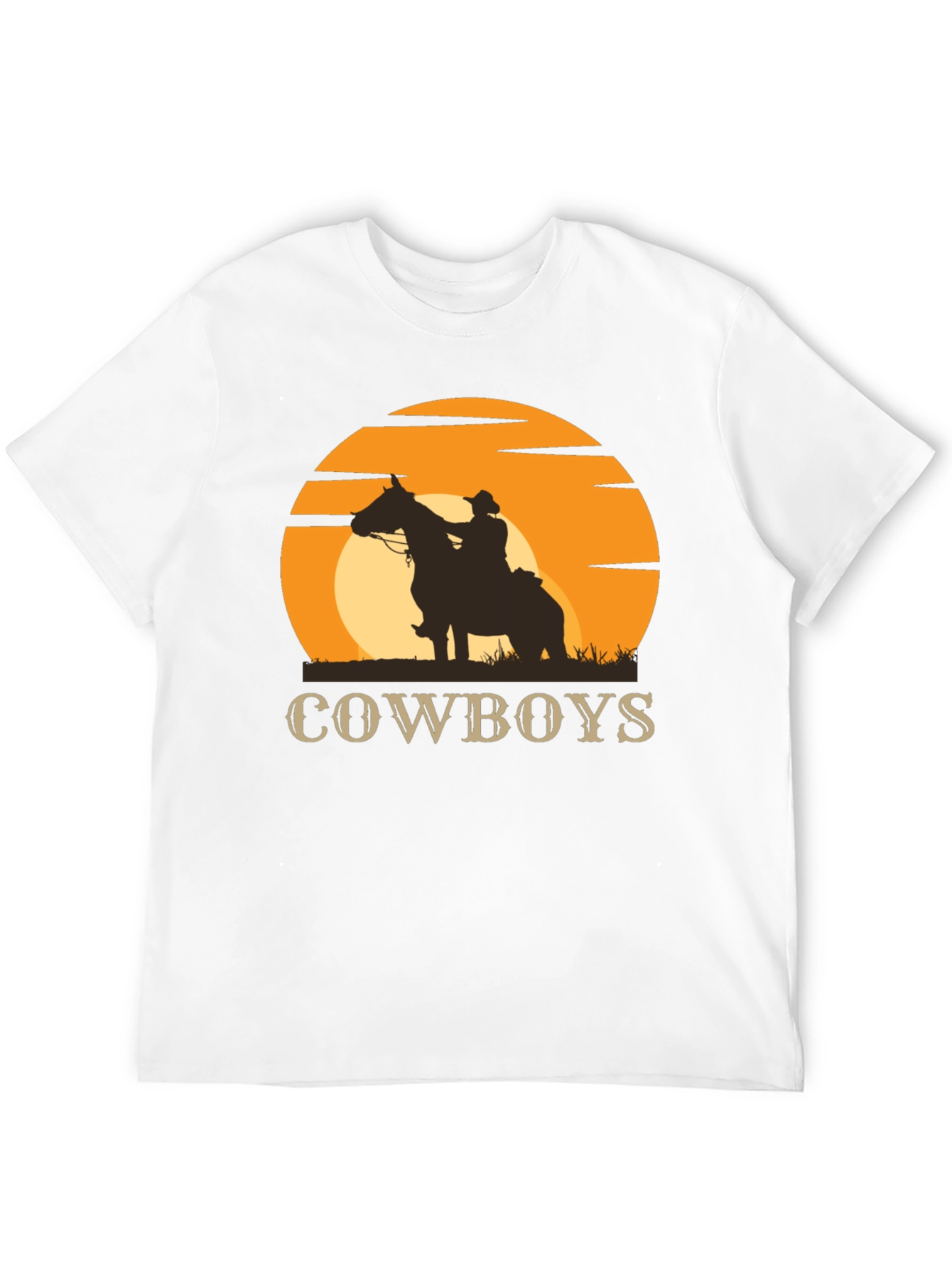 Cowboys Sunset Graphic Tee
