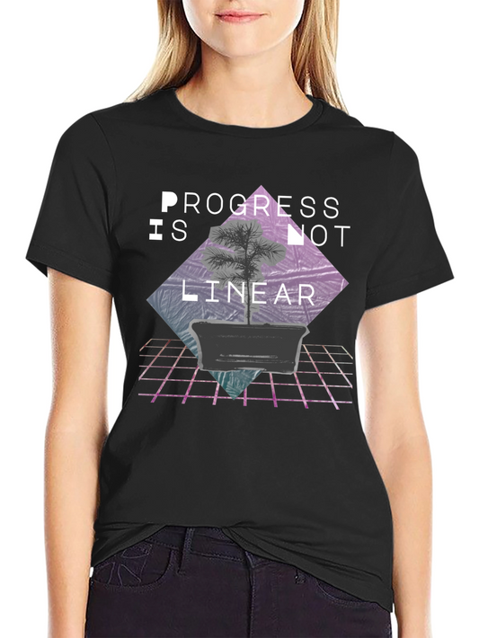 Progress Is Not Linear Graphic Tee