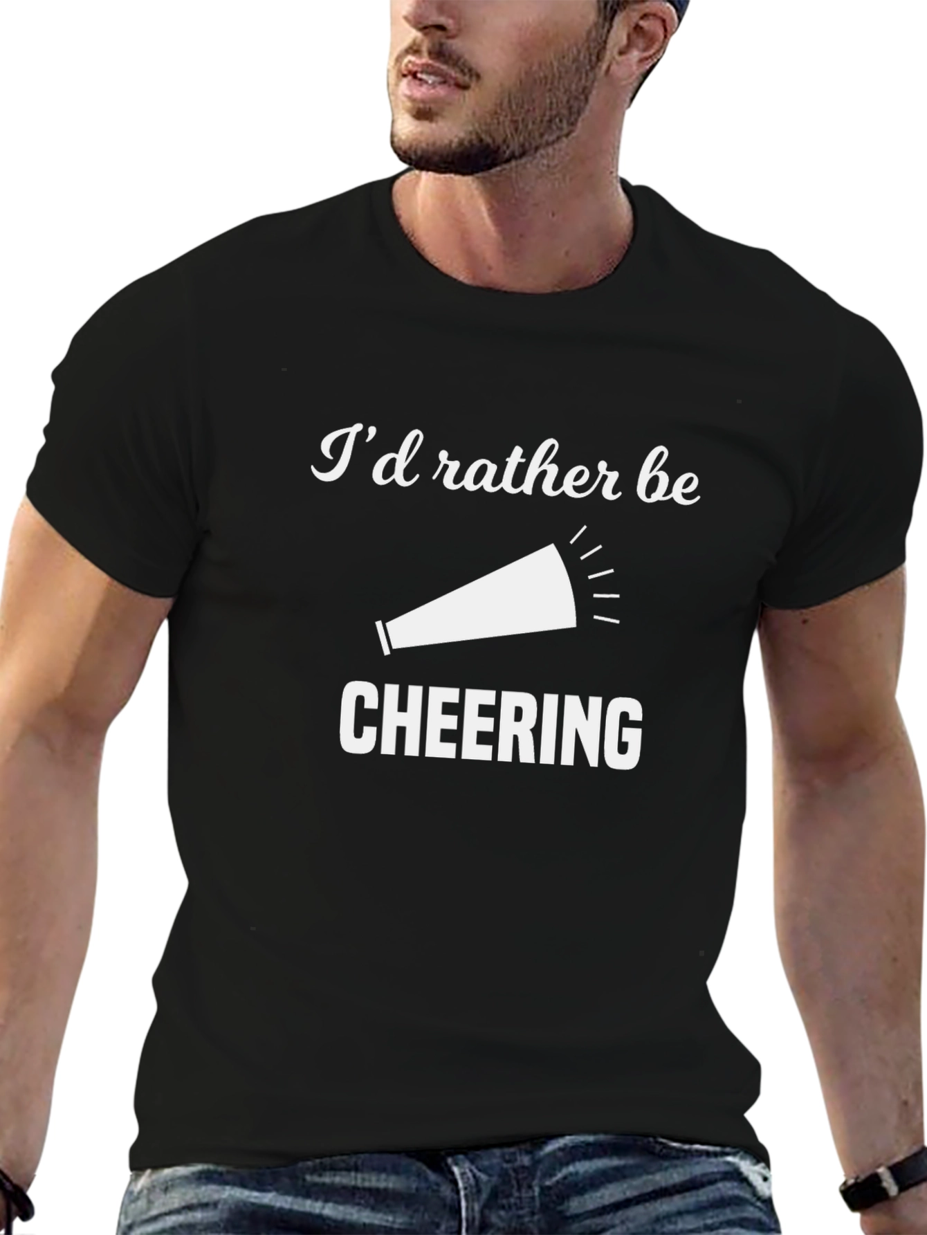Id Rather Be Cheering T-Shirt