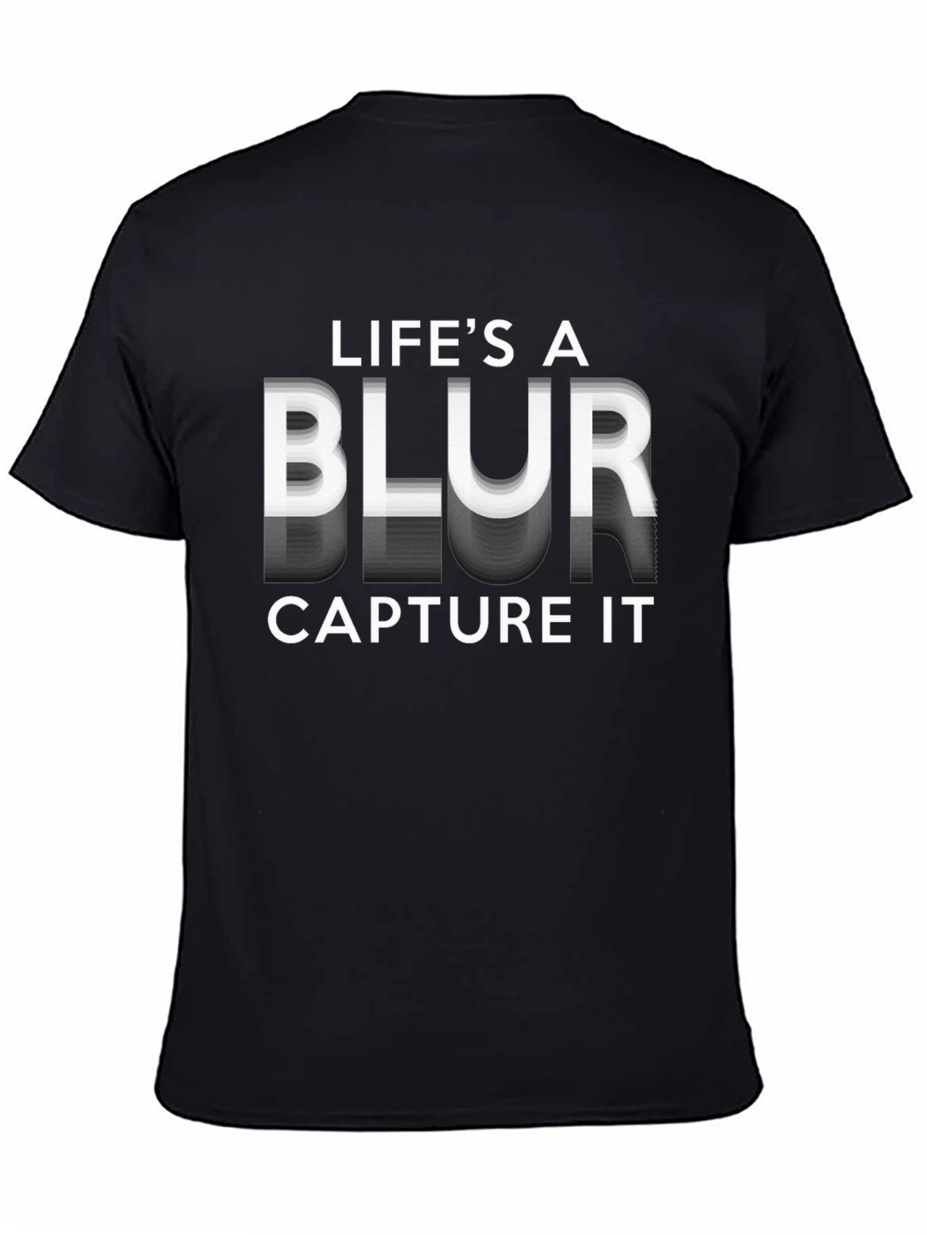 Lifes a Blur Graphic T-Shirt