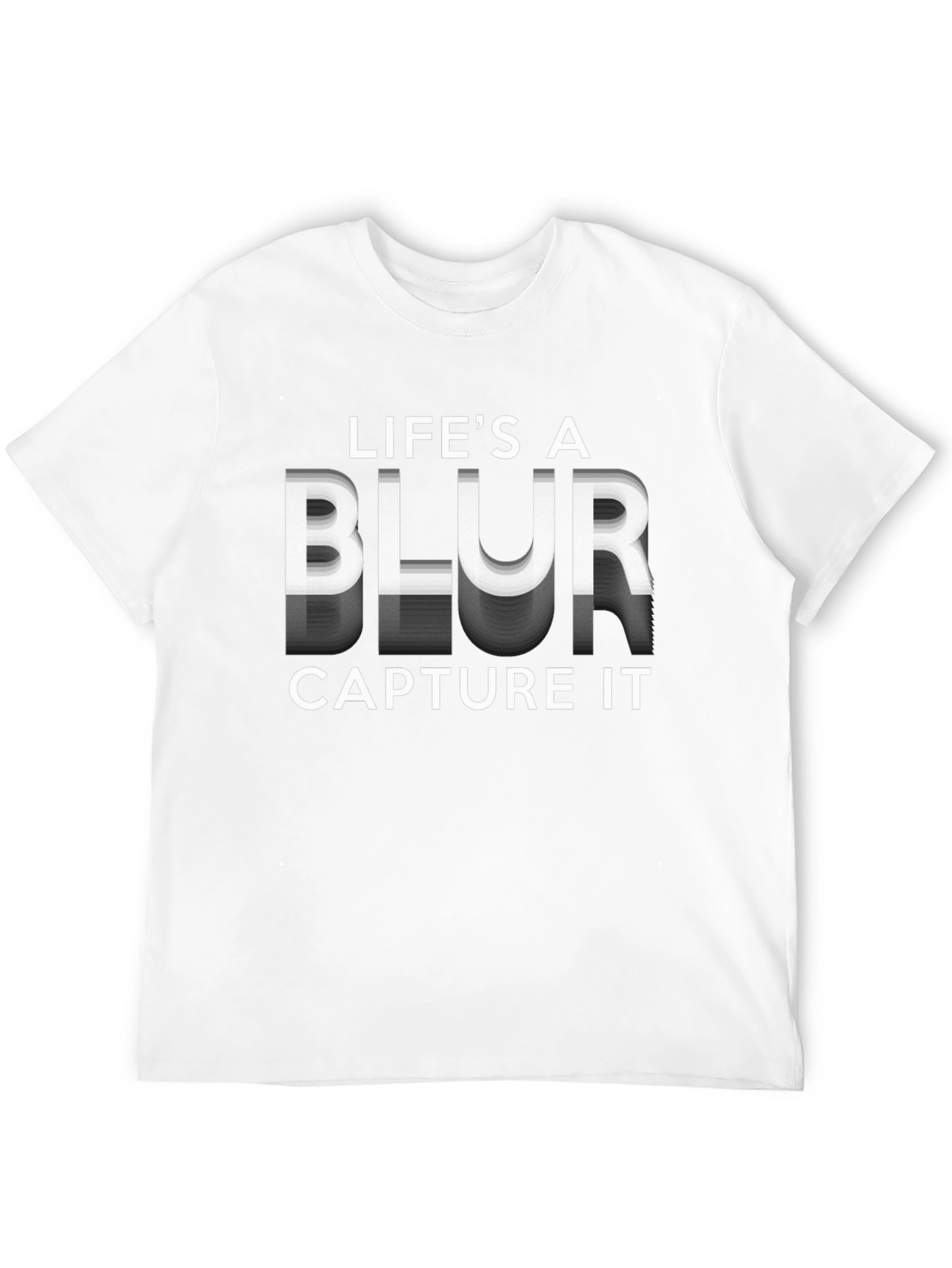 Lifes a Blur Graphic T-Shirt