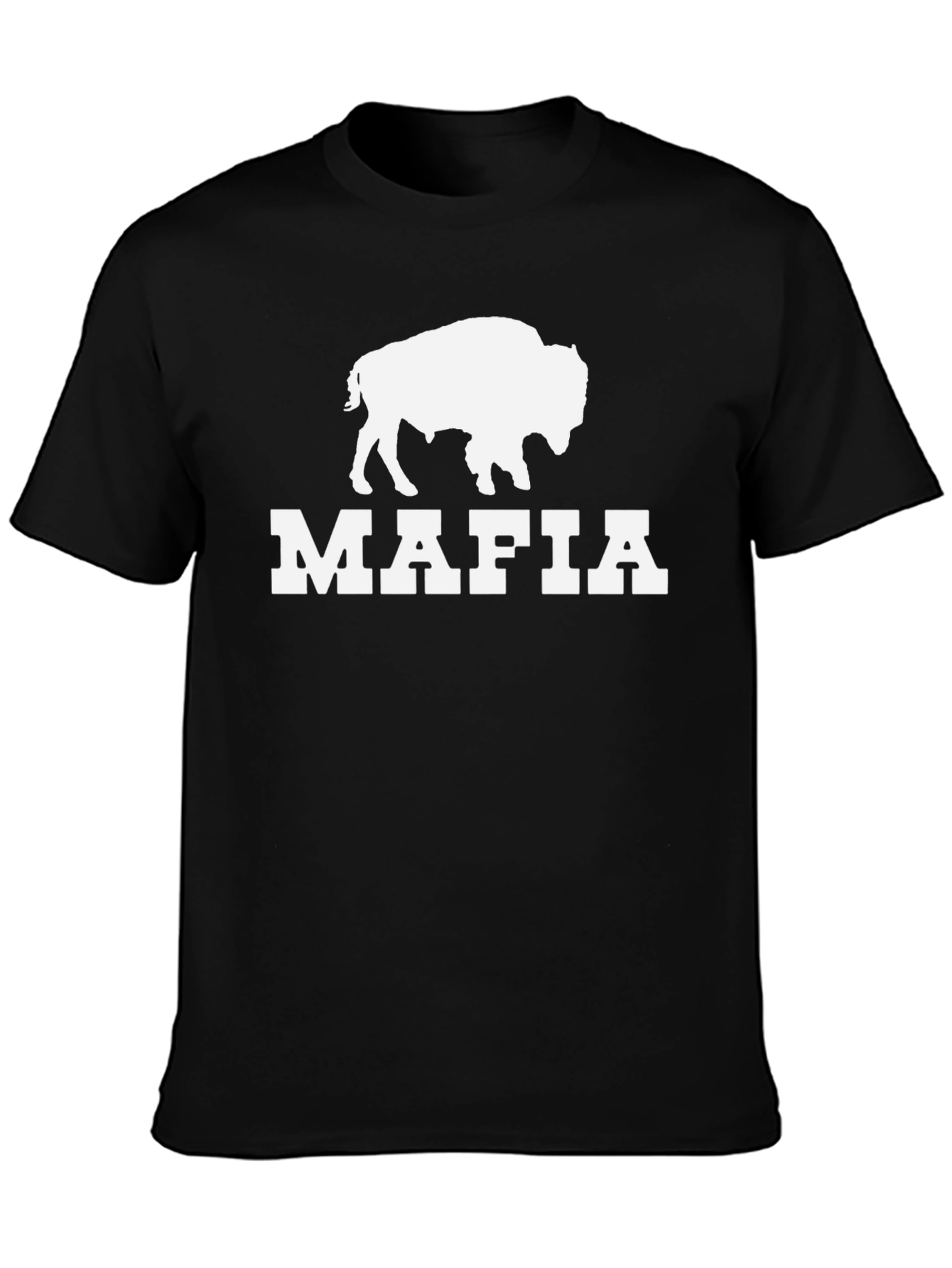 Buffalo Mafia Graphic T-Shirt - Black