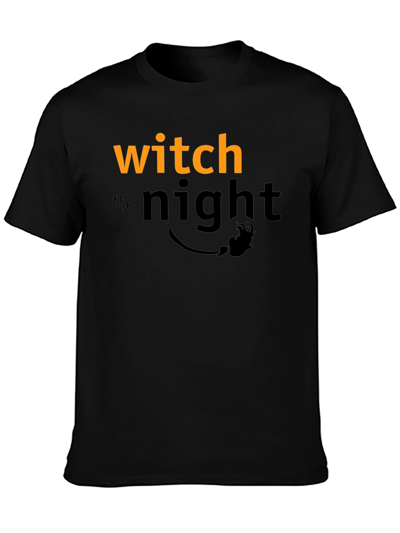 Witch by Night Graphic T-Shirt - Halloween Tee