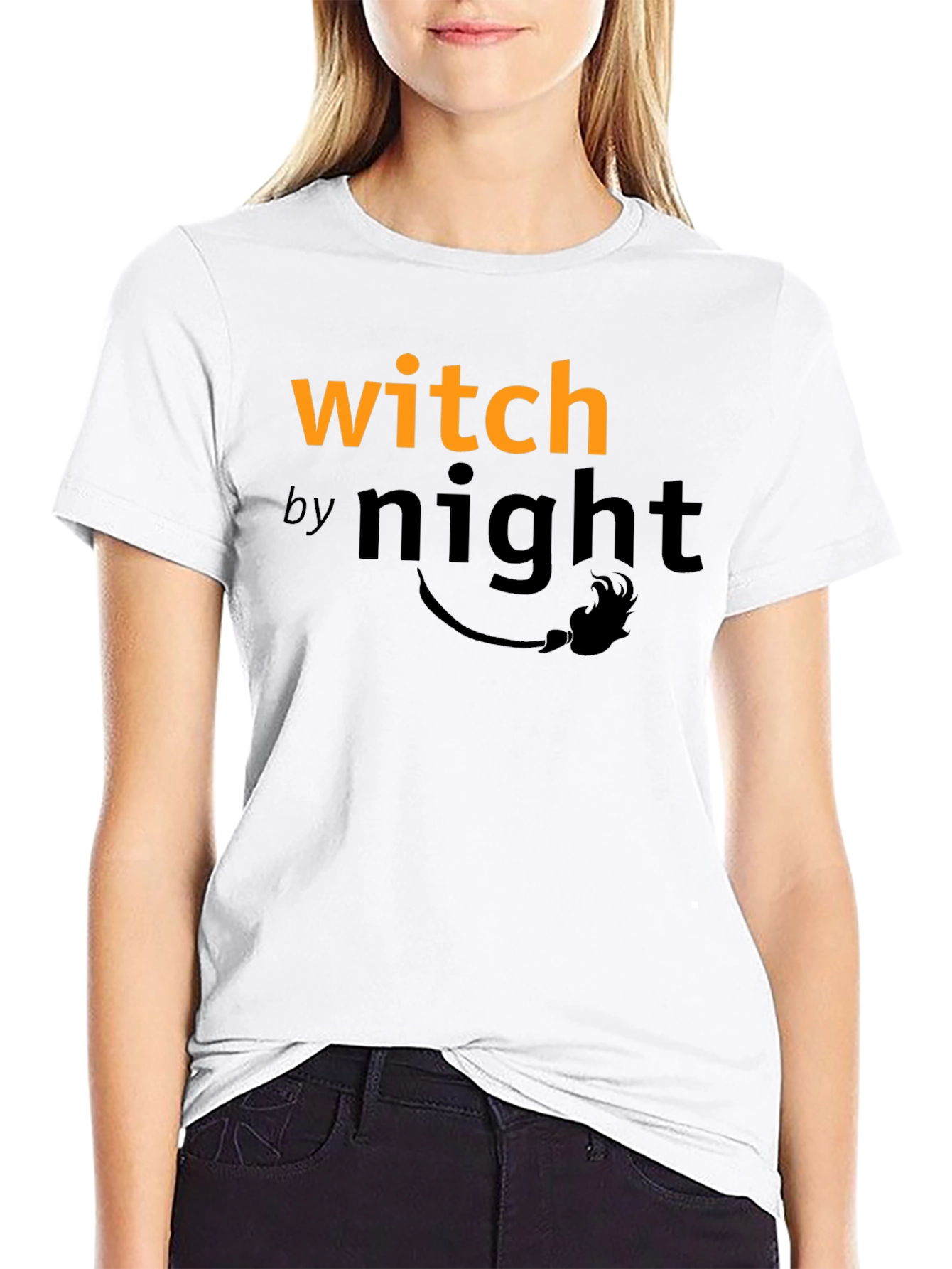 Witch by Night Graphic T-Shirt - Halloween Tee