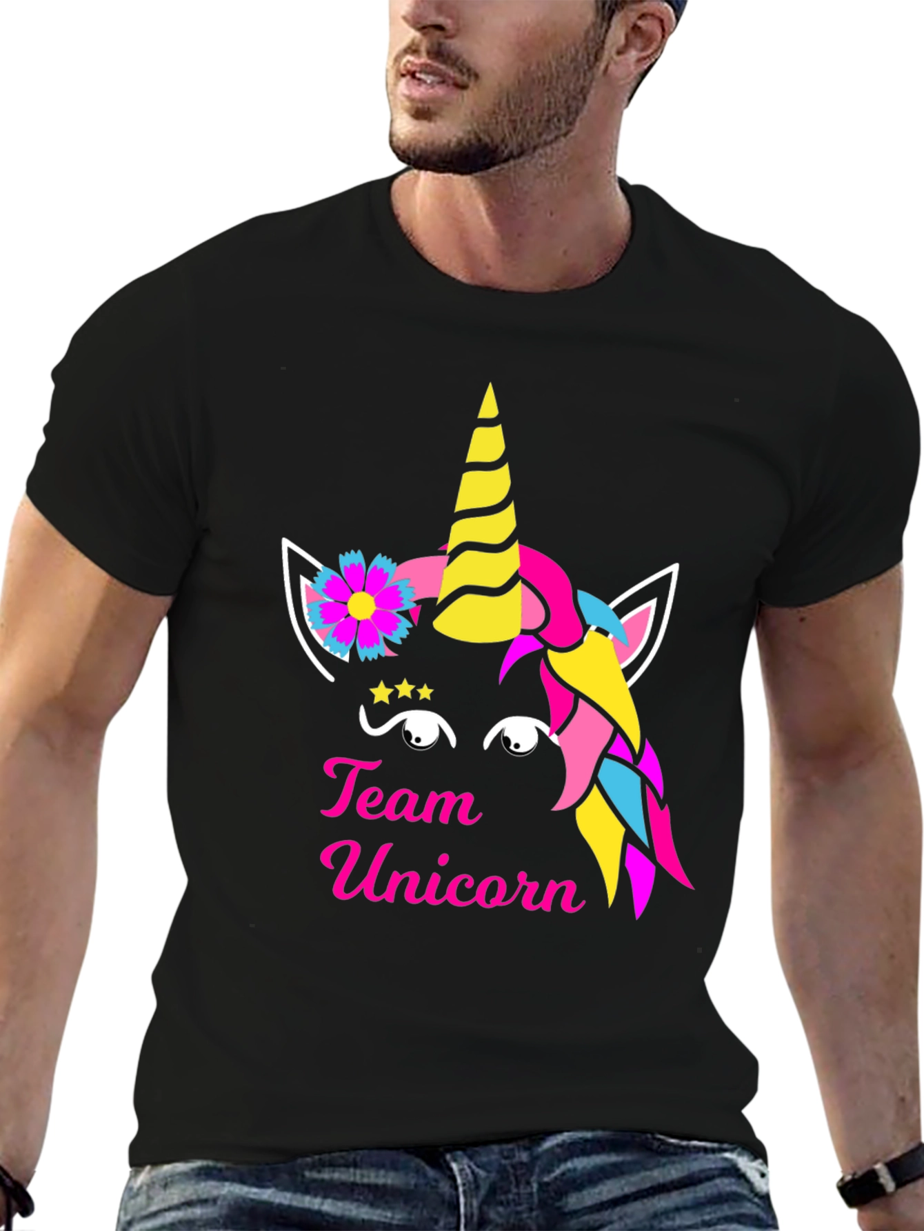 Team Unicorn Graphic T-Shirt