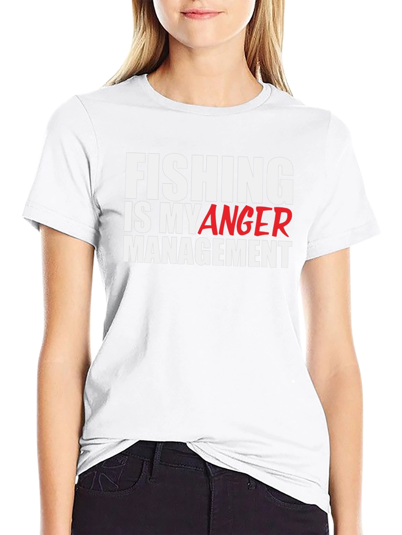 Fishing is My Anger Management T-Shirt