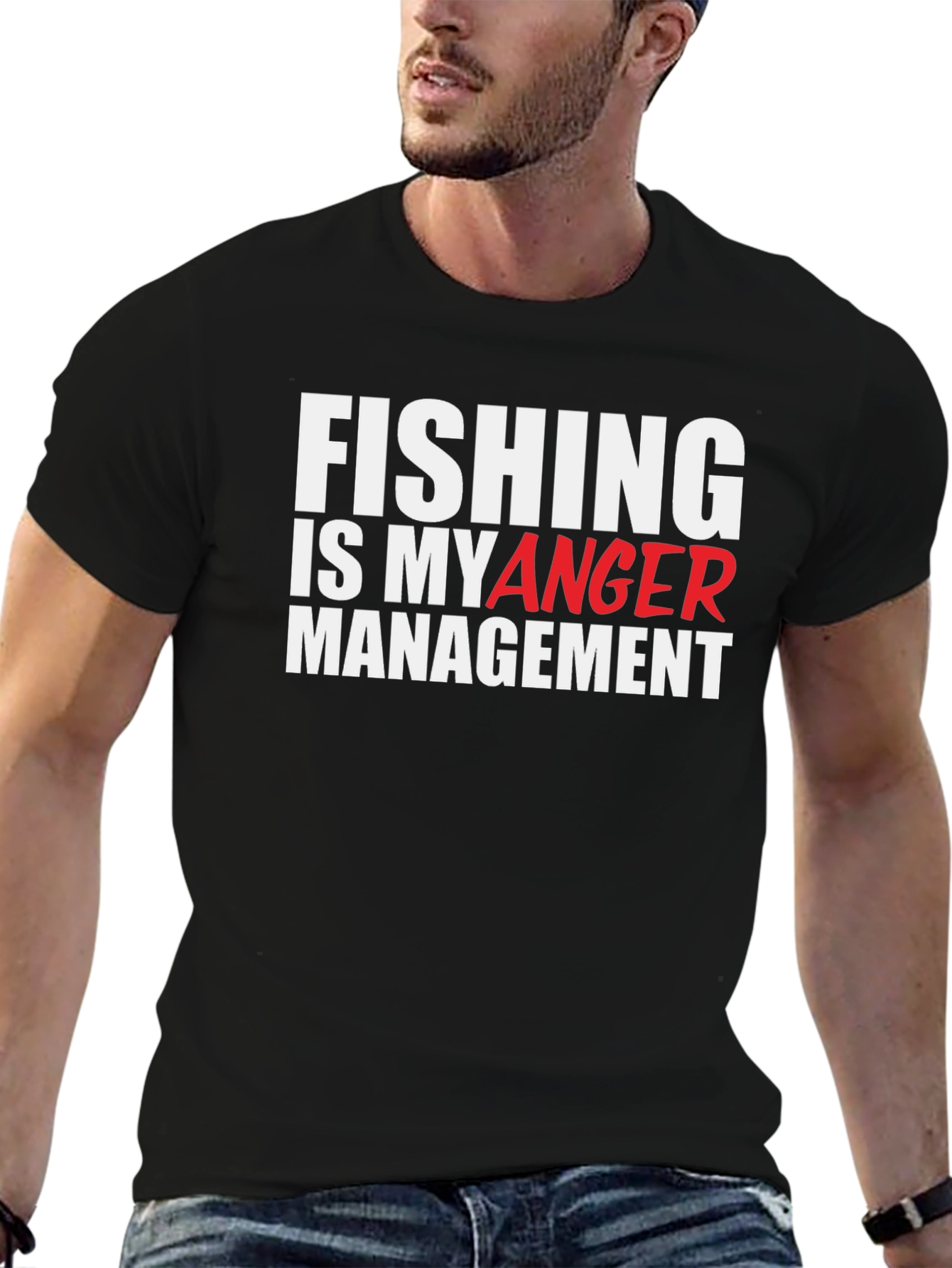Fishing is My Anger Management T-Shirt