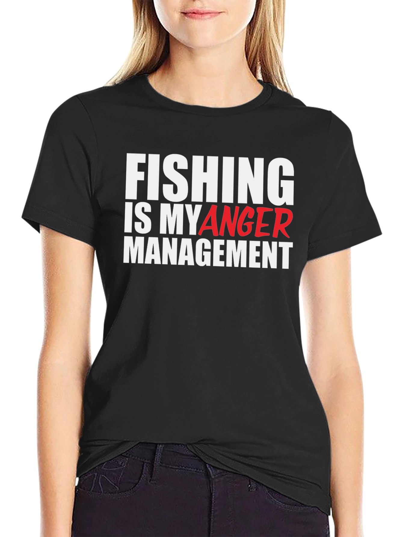 Fishing is My Anger Management T-Shirt