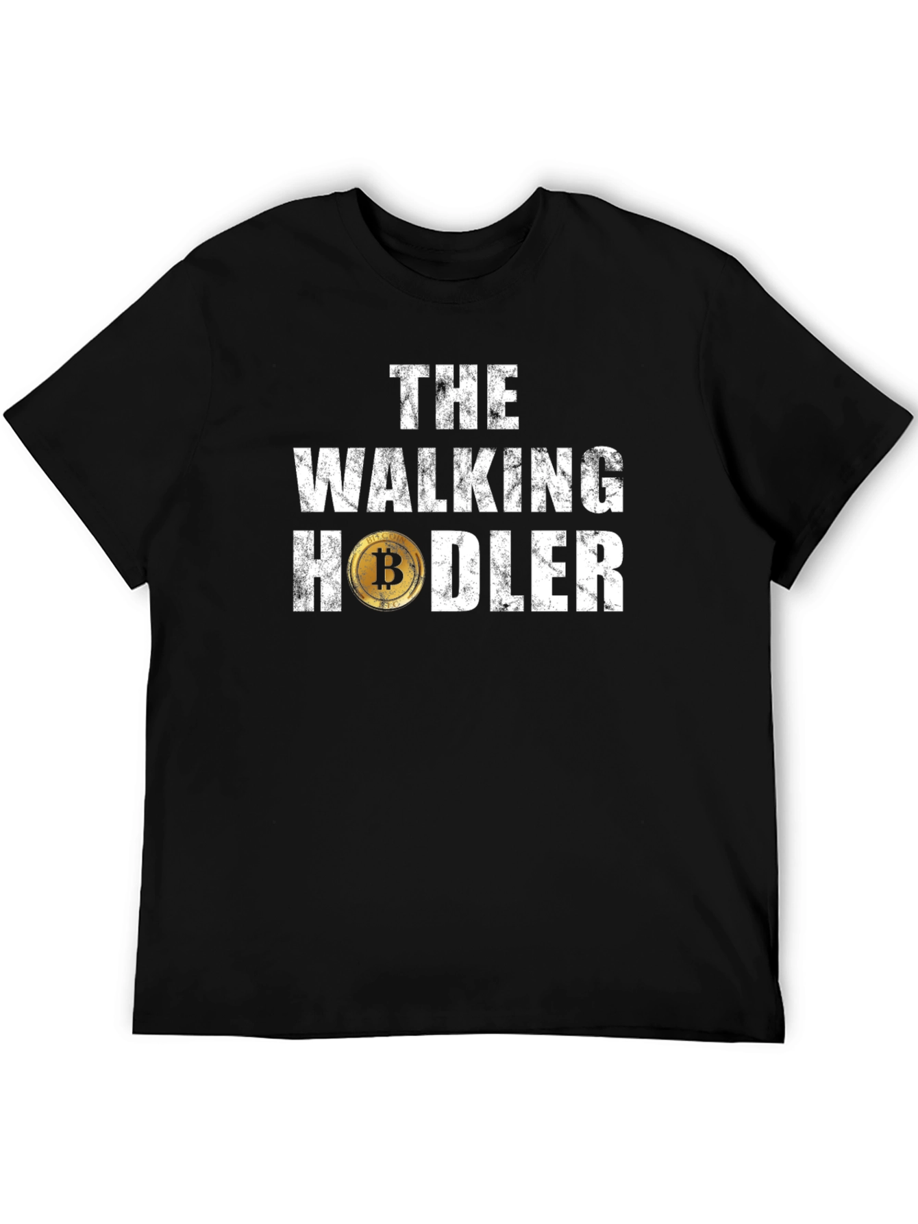 The Walking Hodler T-Shirt - Crypto Bitcoin Fan
