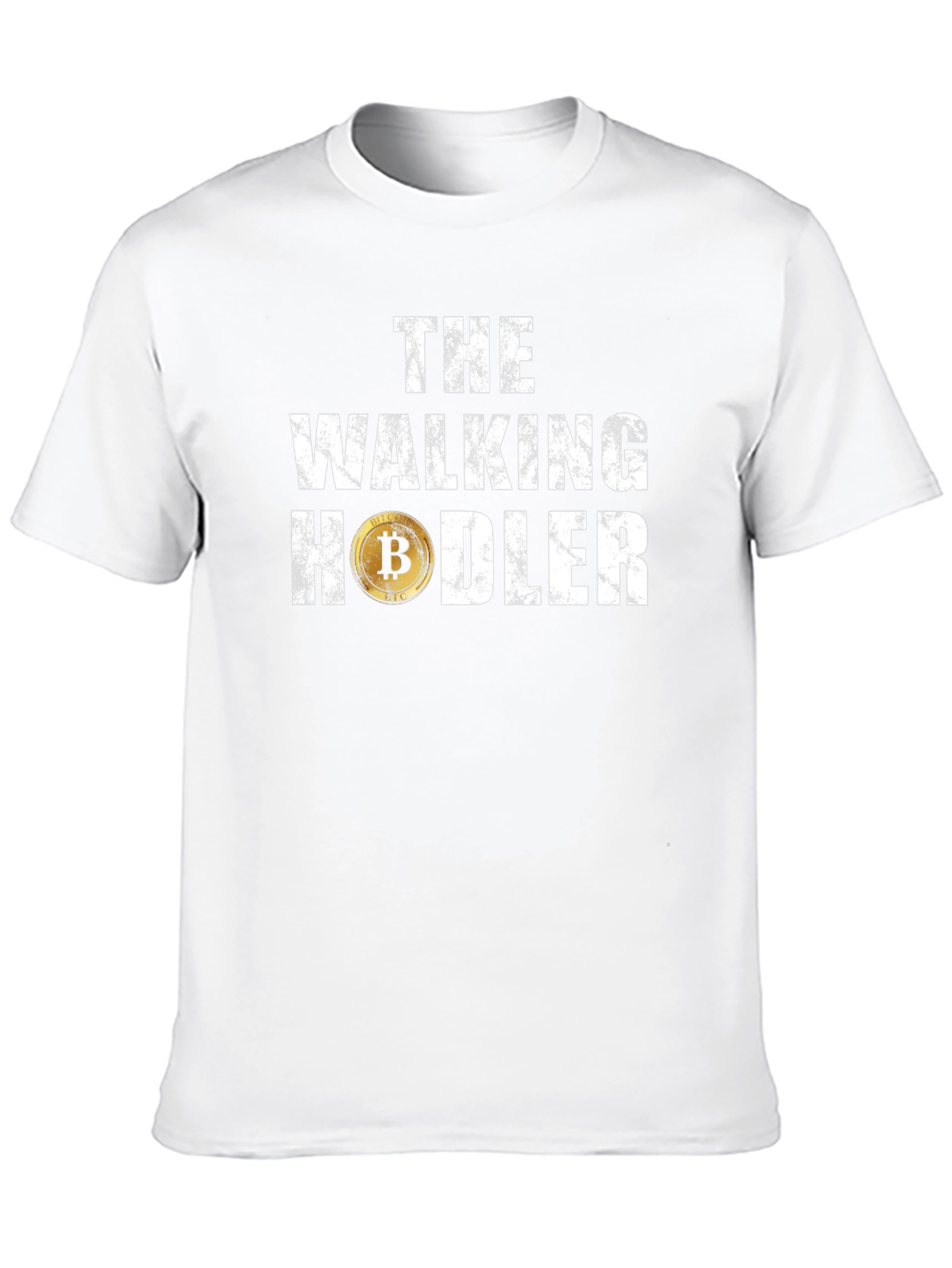 The Walking Hodler T-Shirt - Crypto Bitcoin Fan