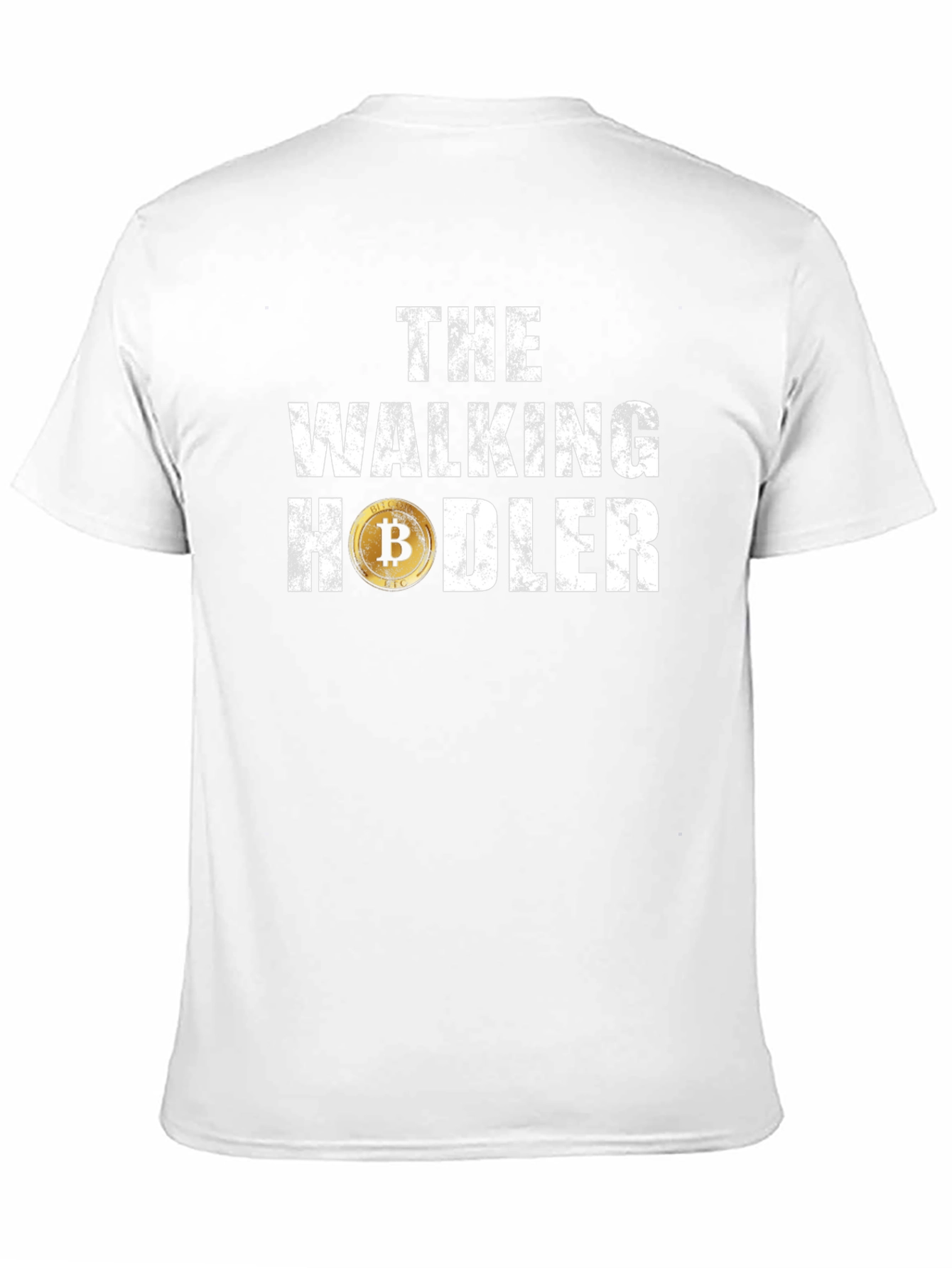 The Walking Hodler T-Shirt - Crypto Bitcoin Fan
