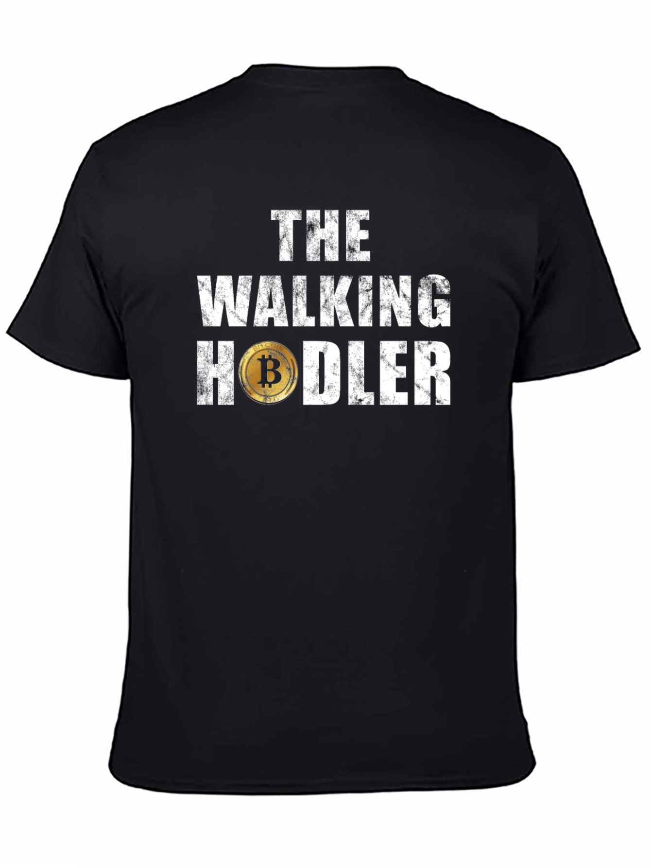 The Walking Hodler T-Shirt - Crypto Bitcoin Fan