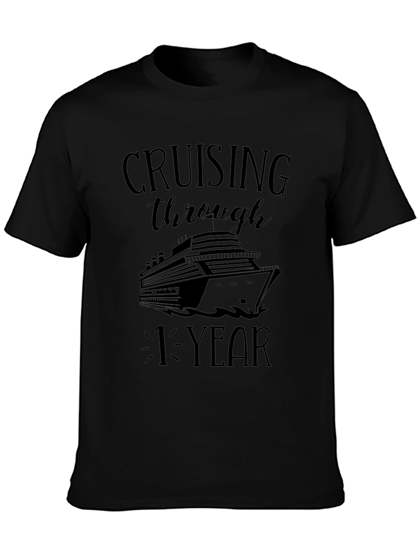 Cruising Through 1 Year Anniversary Cruise T-Shirt
