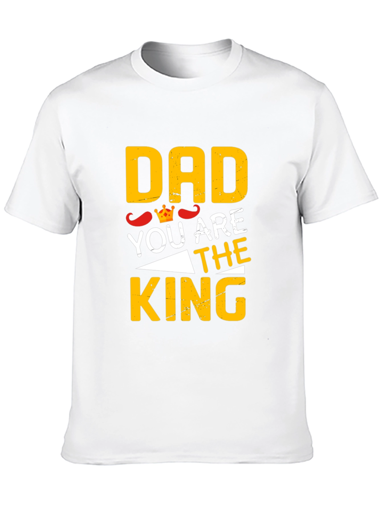 Dad You Are The King Black T-Shirt