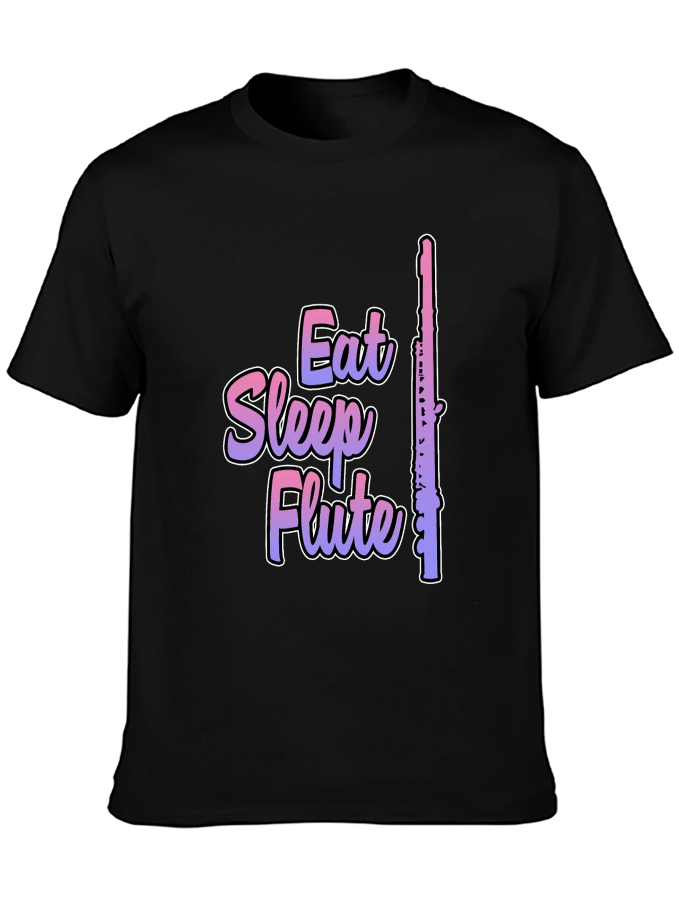 Eat Sleep Flute T-Shirt - Musician Gift